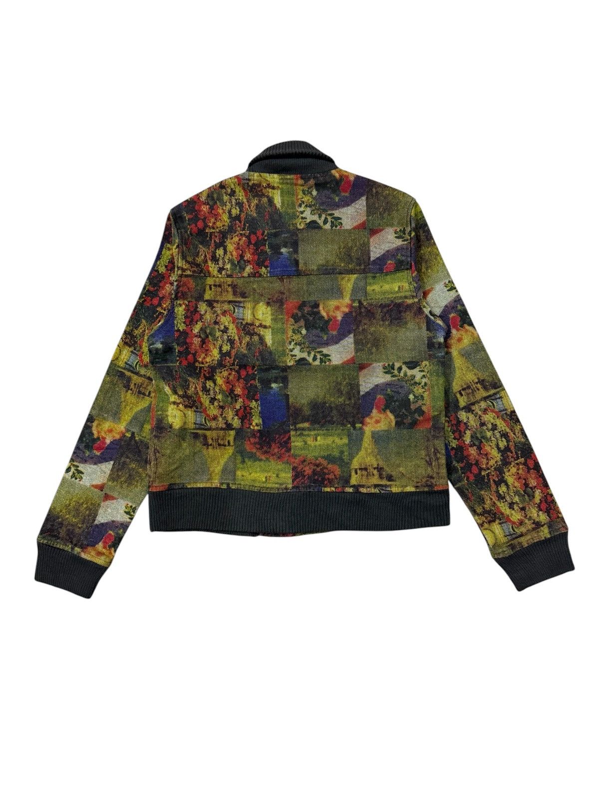 Japanese Brand Betty Smitch Button Snap Bomber Jacket Size XS / US 0-2 / IT 36-38 - 2 Thumbnail