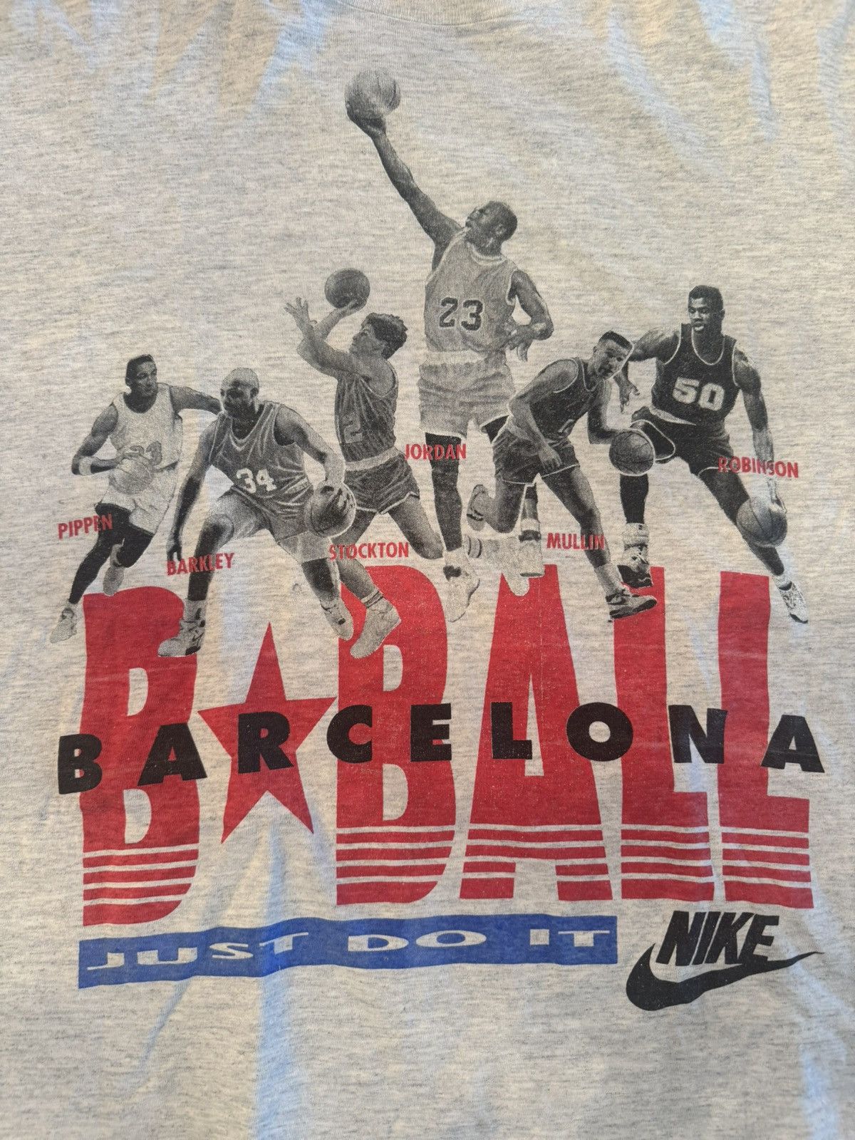 Nike × Vintage DREAM TEAM VINTAGE NIKE TEE RARE - UNKNWN Size US XL / EU 56 / 4 - 2 Thumbnail