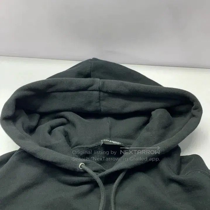 Balenciaga Balenciaga Black Logo Printed Hooded Sweatshirt. Size US S / EU 44-46 / 1 - 5 Thumbnail