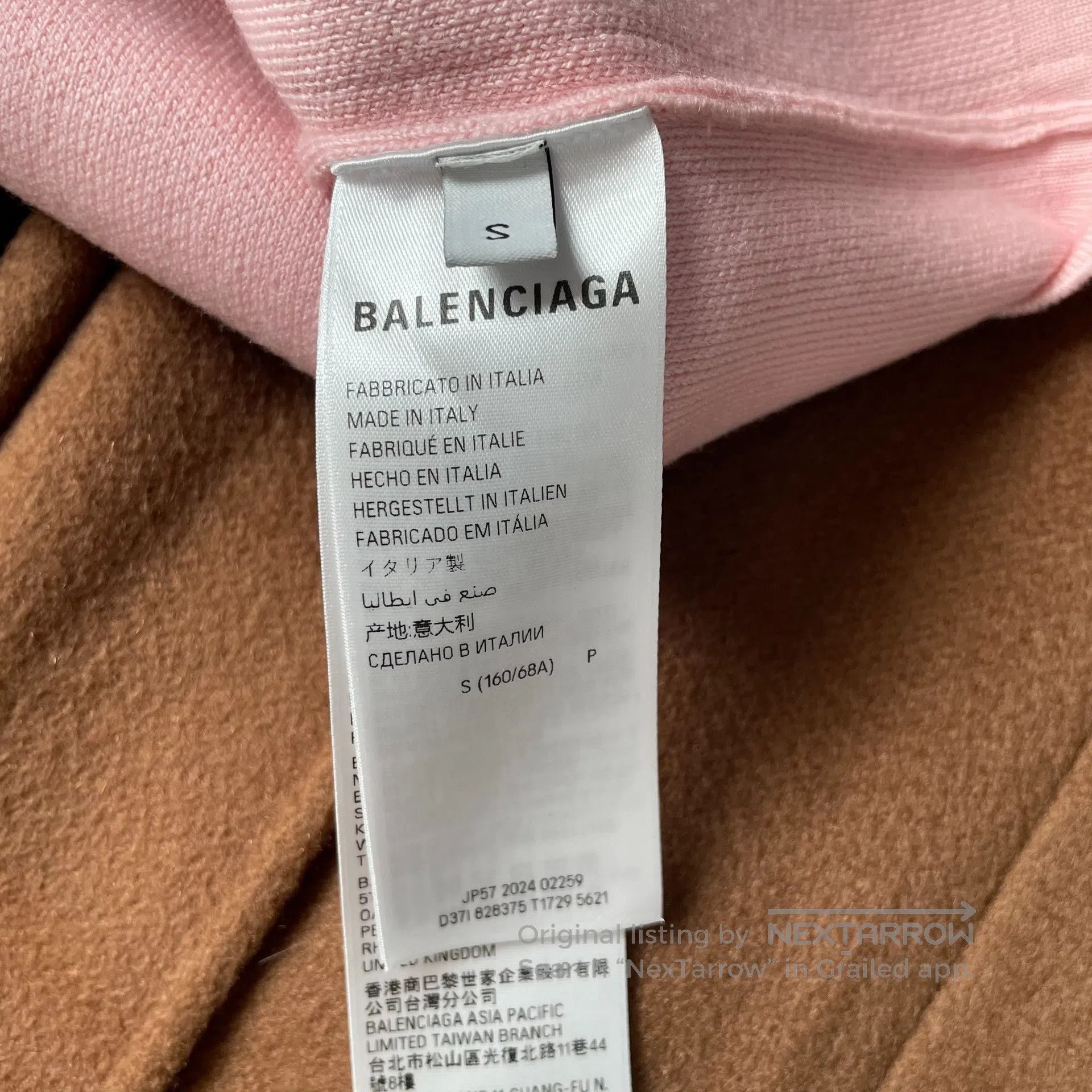 Balenciaga Balenciaga size S Pink logo knitted short skirt dress size Size 25" / US 0 / IT 36 - 4 Thumbnail
