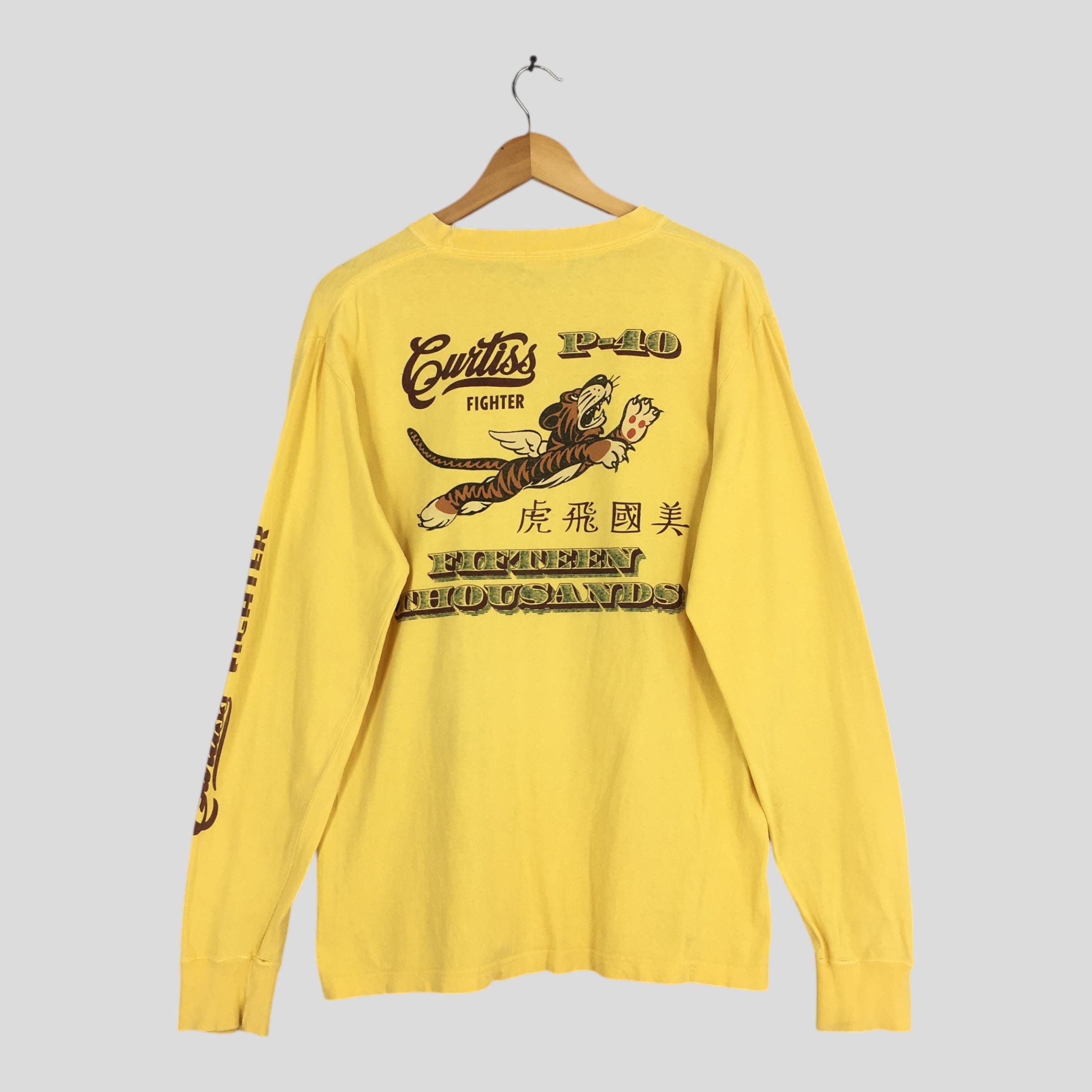 Buzz Rickson's Vintage Buzz Rickson Us Army Air Forces Yellow T shirt Large Size US L / EU 52-54 / 3 - 1 Thumbnail