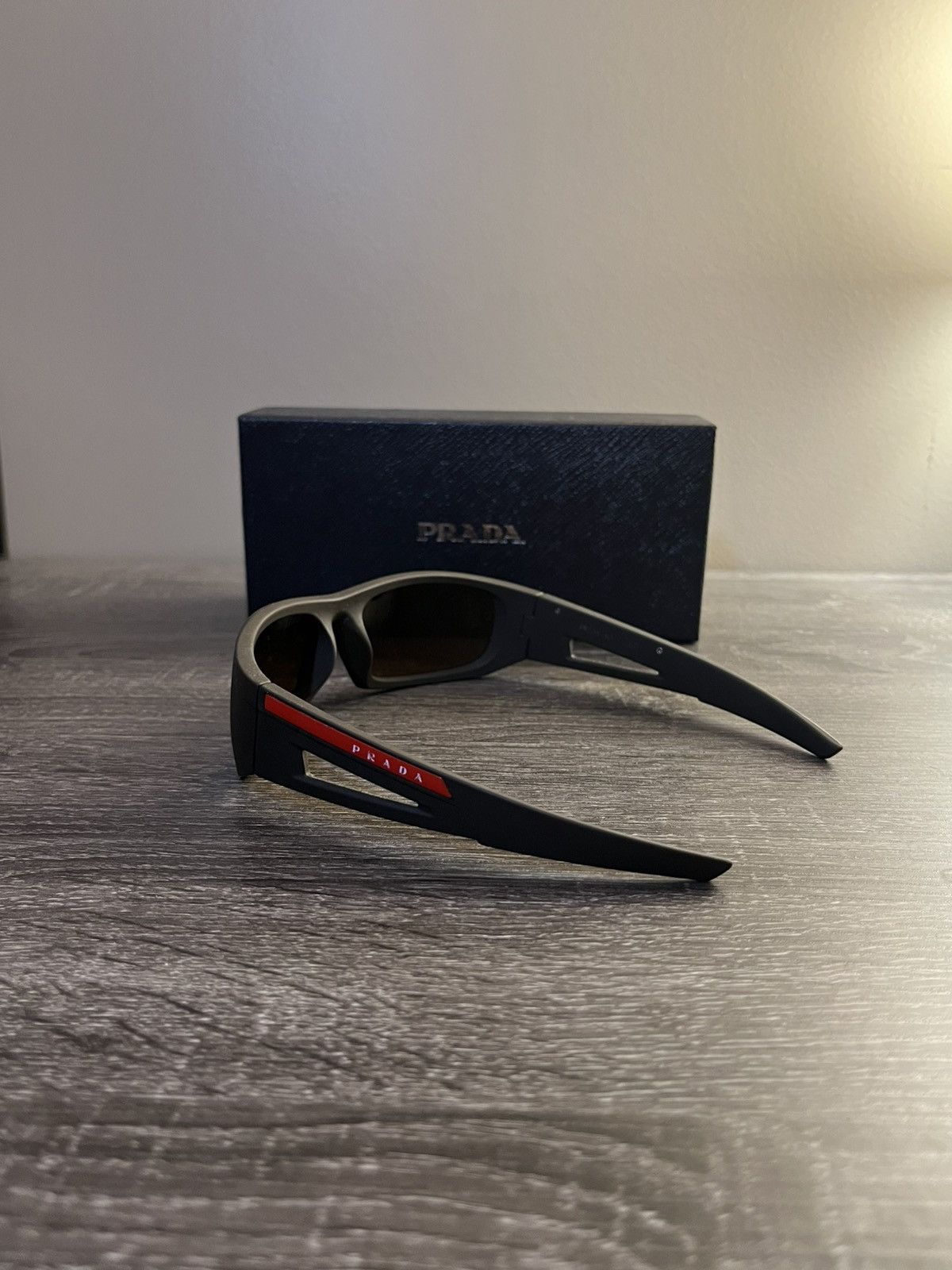 Prada Prada Red Tab Sunglasses Size ONE SIZE - 6 Thumbnail