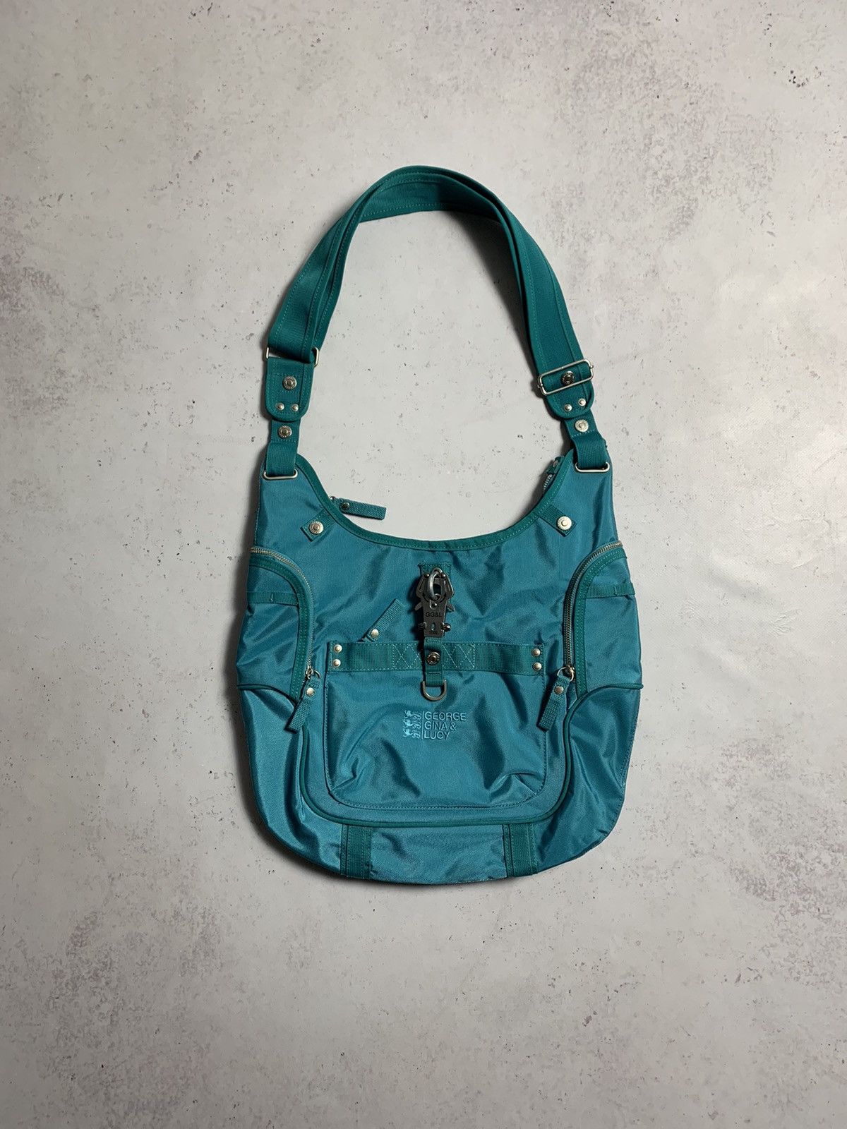 Japanese Brand × Vintage Vintage George Gina & Lucy Shoulder Bag Alyx Style Y2K/YKK Size ONE SIZE - 2 Thumbnail