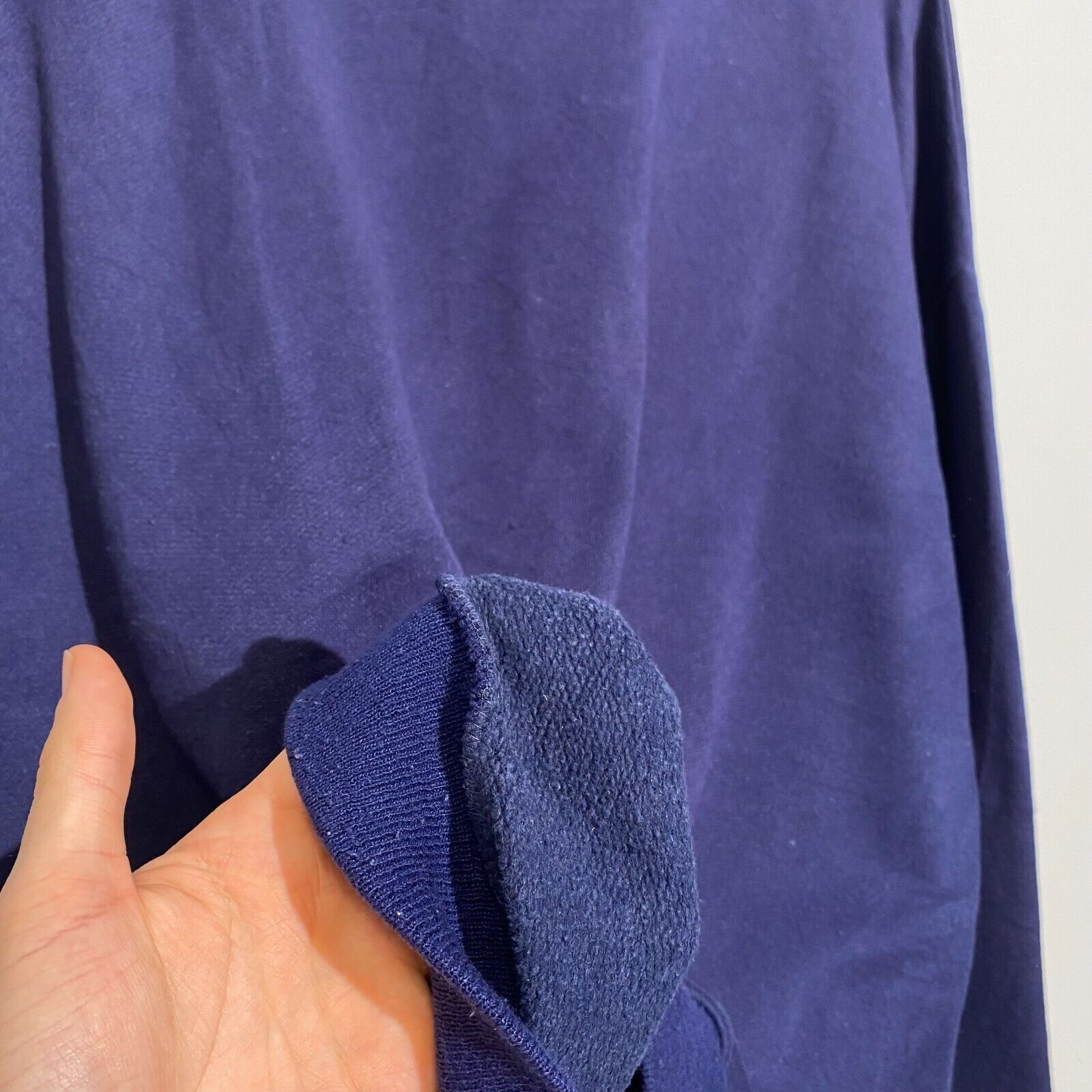Puma × Vintage Vintage Puma Unisex Navy Blue Acrylic Crewneck Size XL 90s Size US XL / EU 56 / 4 - 13 Thumbnail