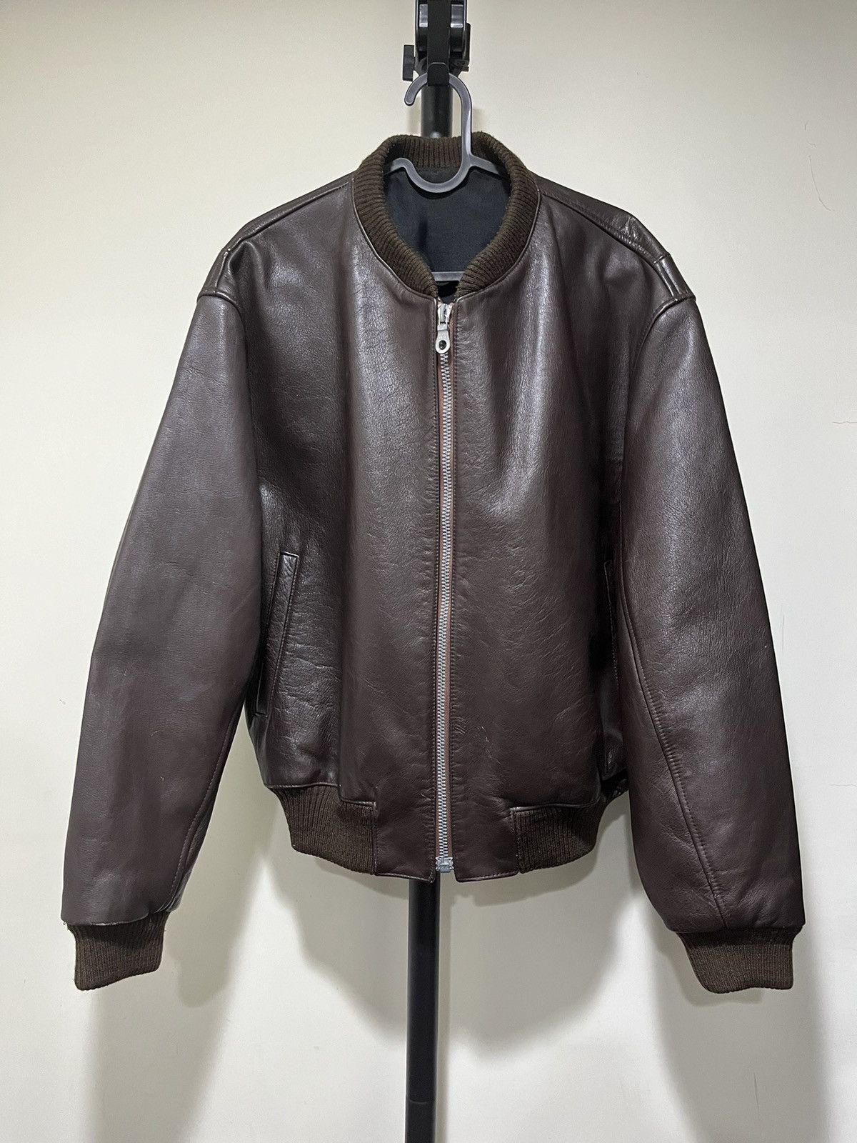 Yohji Yamamoto Y's For Men Red Label Leather Jacket | Grailed