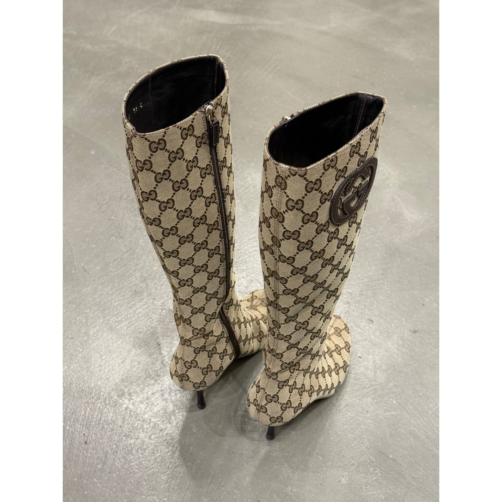 Gucci 2000s Gucci by Tom Ford monogram G-logo boots Size US 6 / IT 36 - 6 Thumbnail
