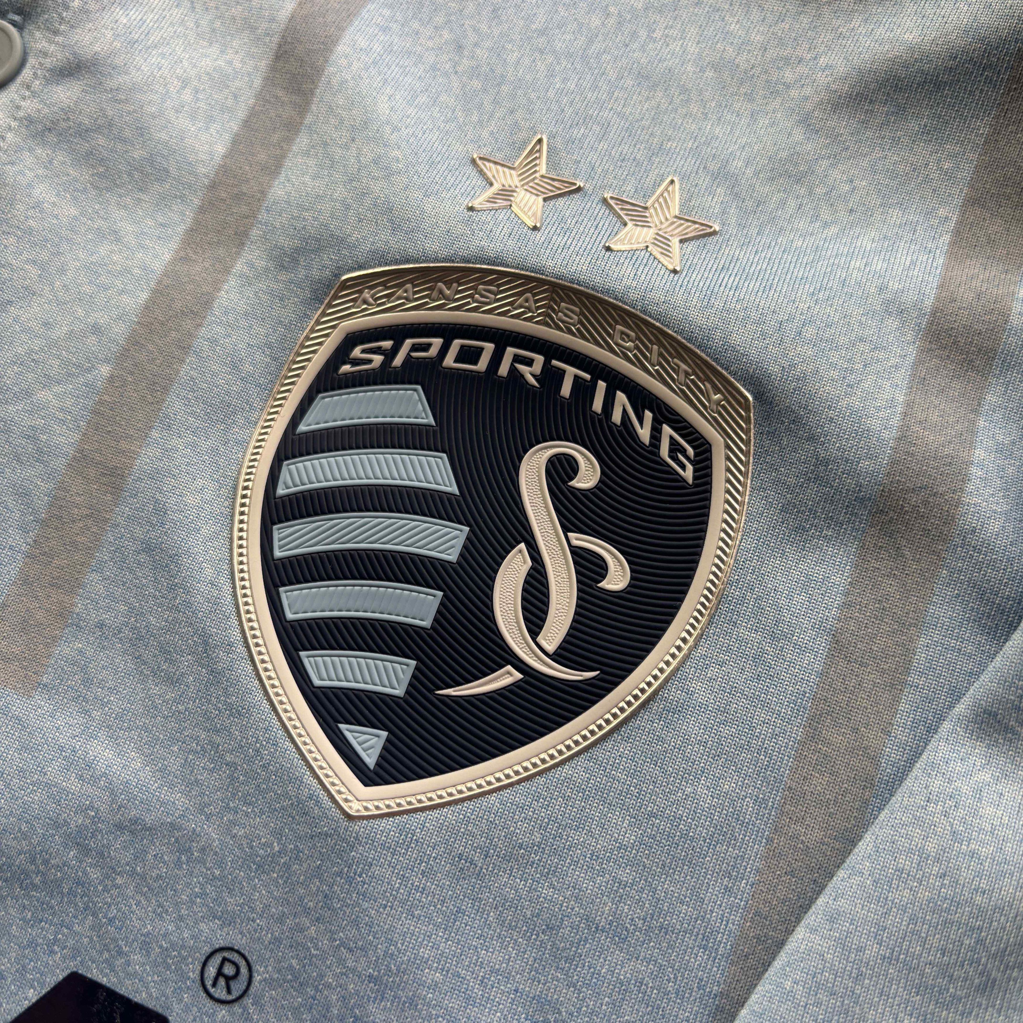 Adidas MATCH WORN Sporting Kansas City 2018 Russell football jersey Size US M / EU 48-50 / 2 - 4 Thumbnail