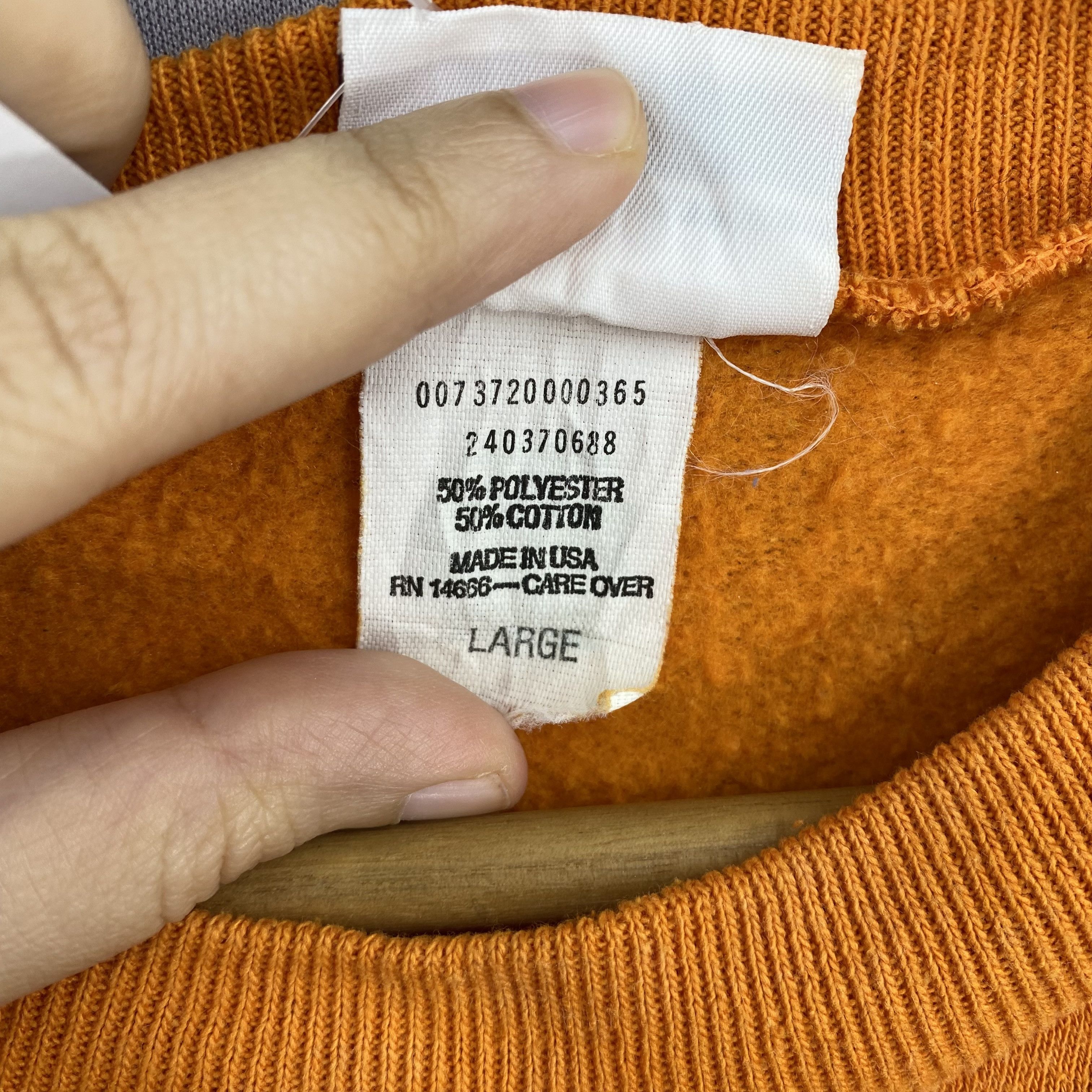 Vintage Vintage 90s Tennessee University Vols UT Pullover Sweater Size US L / EU 52-54 / 3 - 5 Thumbnail