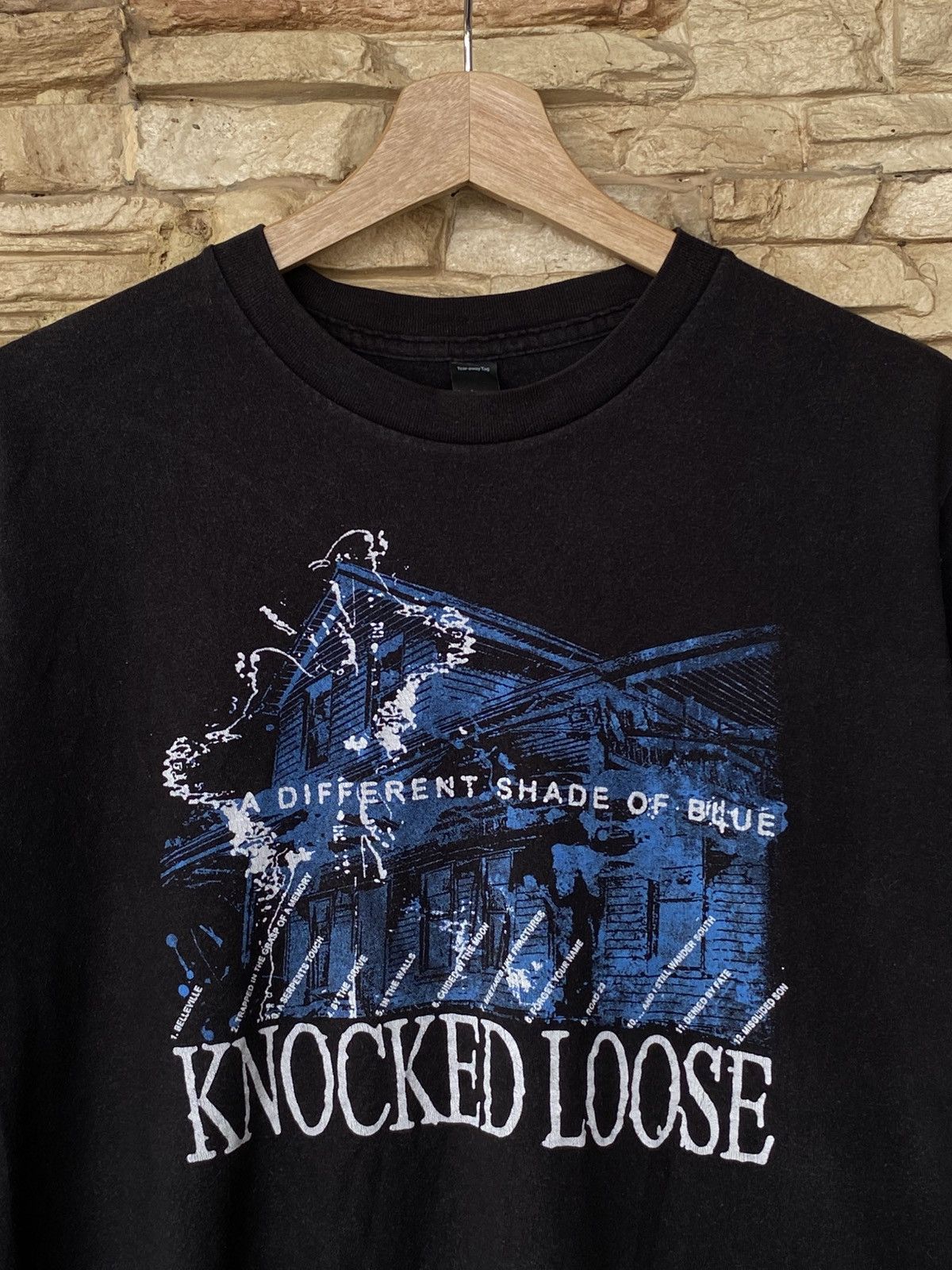 Band Tees Vintage Knocked Loose “A Different Shade Of Blue” Album Hardcore Punk Band Tees Size US M / EU 48-50 / 2 - 2 Thumbnail