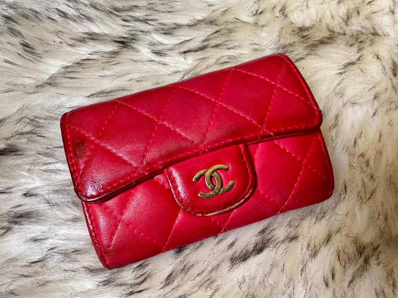 Chanel Authentic Chanel Quilted Lambskin Classic Flap Card Case Size ONE SIZE - 1 Thumbnail