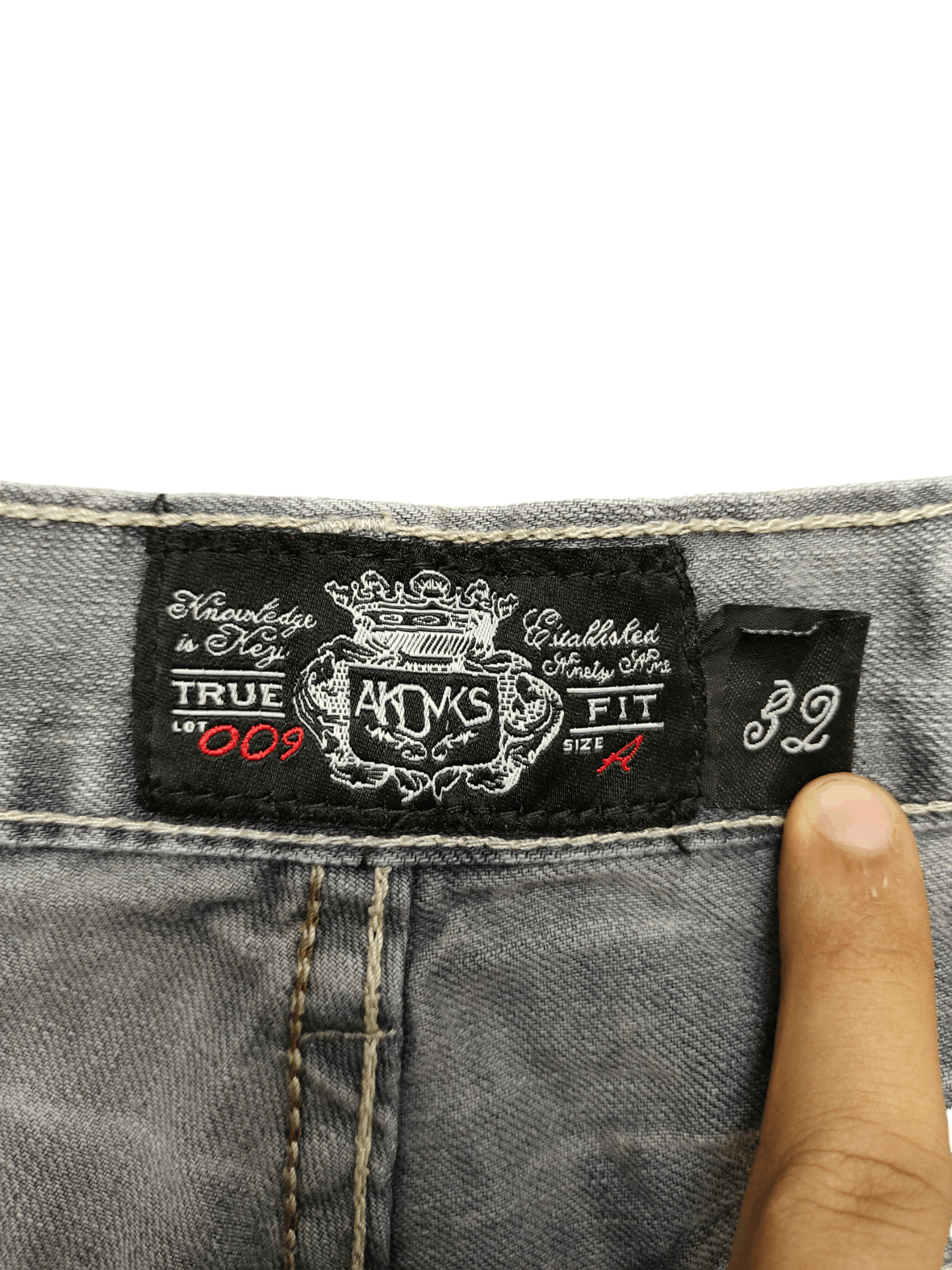 Akademiks Baggy Jeans Akedamiks Acid Wash Denim Loose Leg Y2k Jnco Size US 32 / EU 48 - 17 Thumbnail
