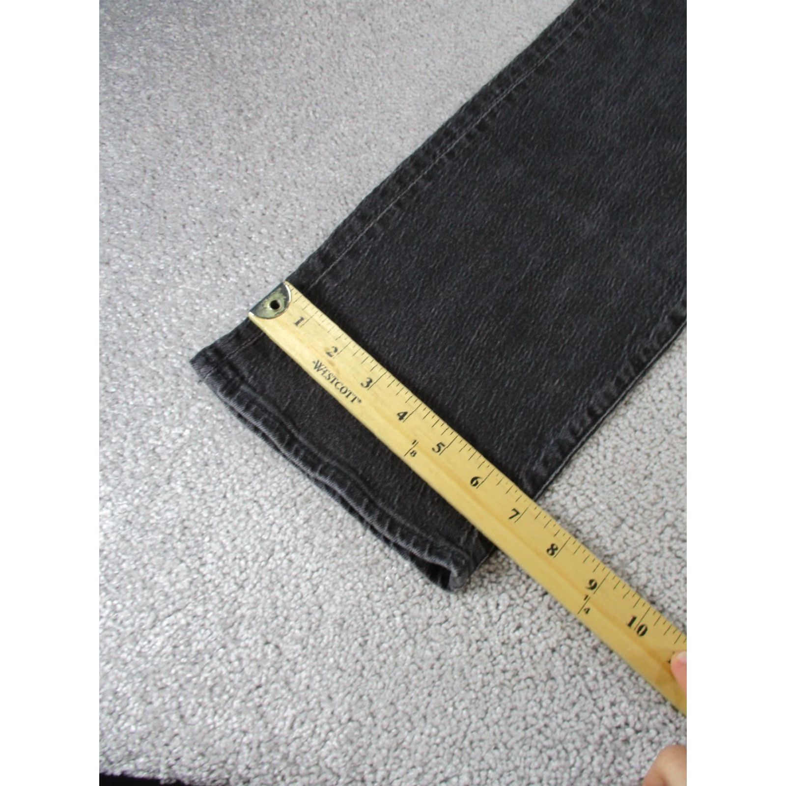 Madewell Madewell Jeans Womens 25 Curvy 90s Straight Gray Denim Size 42" / US 20 - 5 Thumbnail