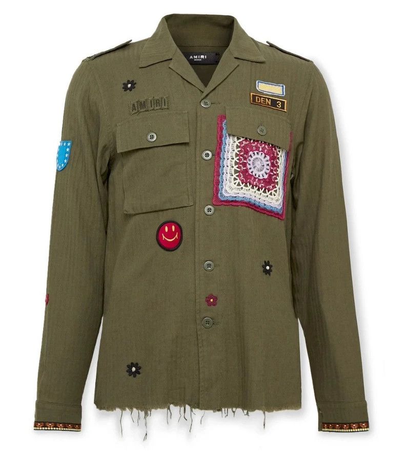 Amiri Amiri Badge shirt Size US M / EU 48-50 / 2 - 1 Thumbnail