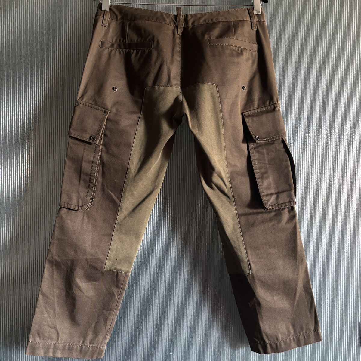 Dsquared2 Dsquared2 Icon Cropped Cargo Pants Size 42 Utility Military Size 28" / US 6 / IT 42 - 3 Thumbnail