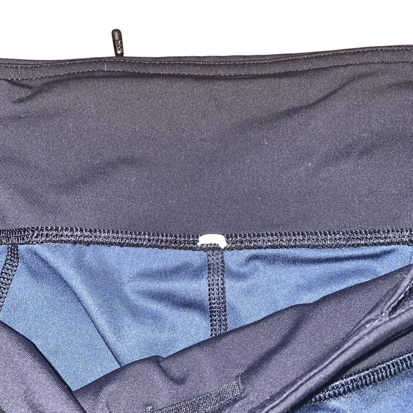 Lululemon Womens Lululemon Leggings Size 6 Black Blue Size 28" / US 6 / IT 42 - 4 Thumbnail