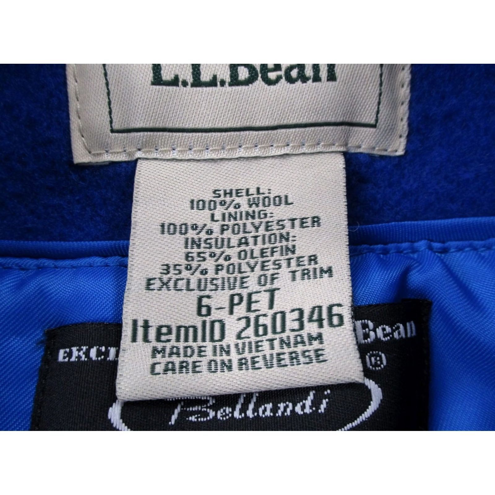 Vintage VINTAGE LL Bean Jacket Womens 6P Petite Blue Wool Parka Coat Long Button Pockets Mens Womens Boys Girls Size M / US 6-8 / IT 42-44 - 7 Thumbnail