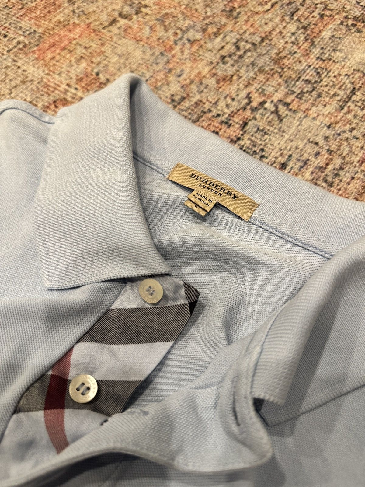 Burberry Burberry Polo Vintage Size US L / EU 52-54 / 3 - 5 Thumbnail