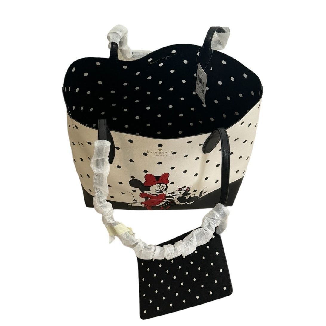 Kate Spade Kate Spade X Disney Reversible Minnie Mouse Large Tote Bag Size ONE SIZE - 13 Thumbnail