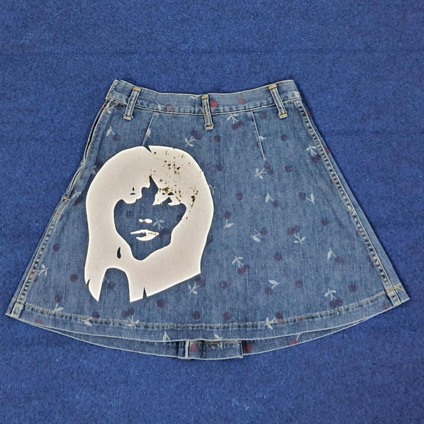 Hysteric Glamour Vintage Hysteric Glamour Custom Logo Skirt C265N12 Size 24" / US 00 / IT 34 - 1 Thumbnail