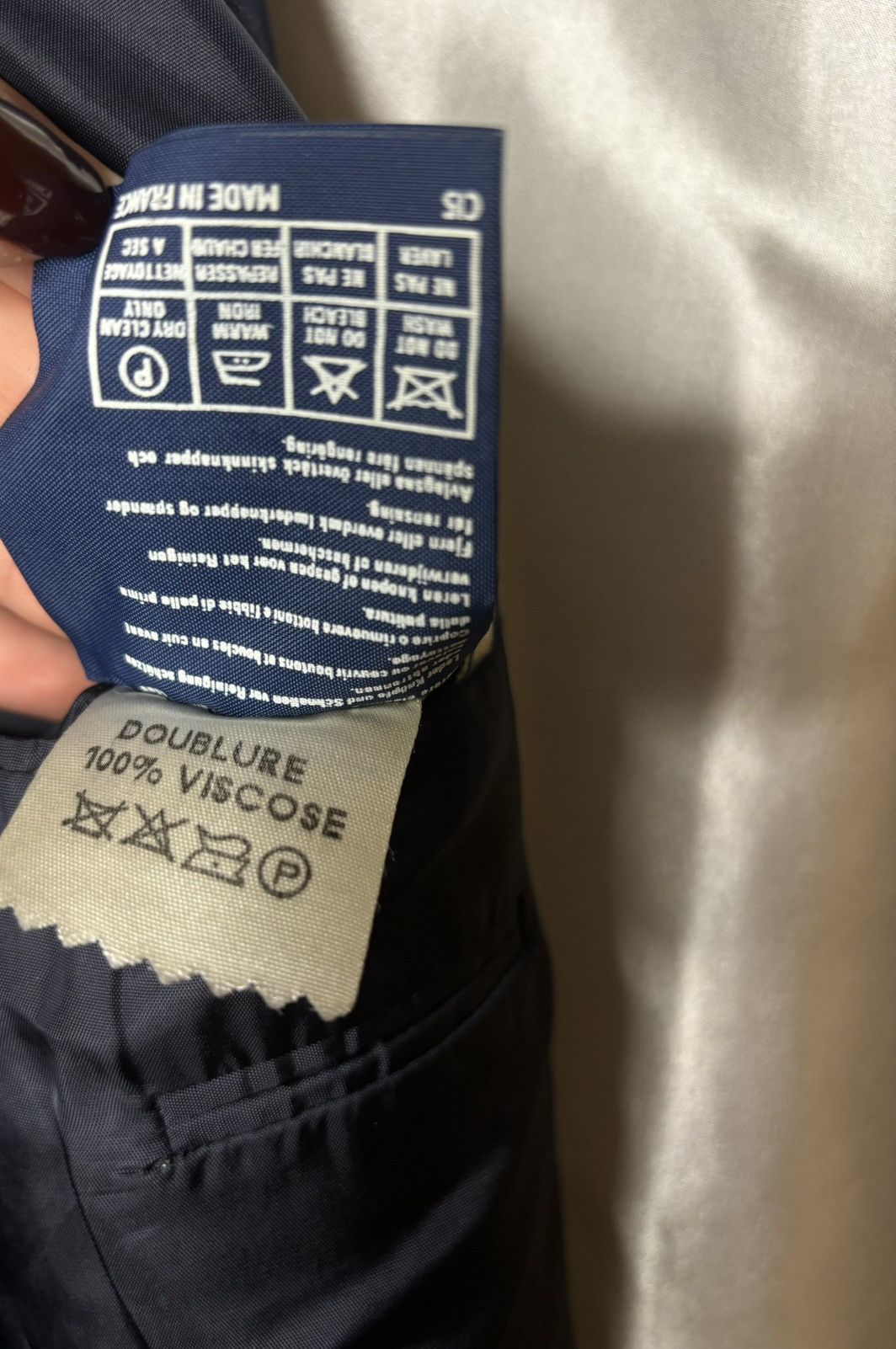 Burberry × Vintage vintage woolen Burberrys double breasted blazer jacket logo Size ONE SIZE - 7 Thumbnail