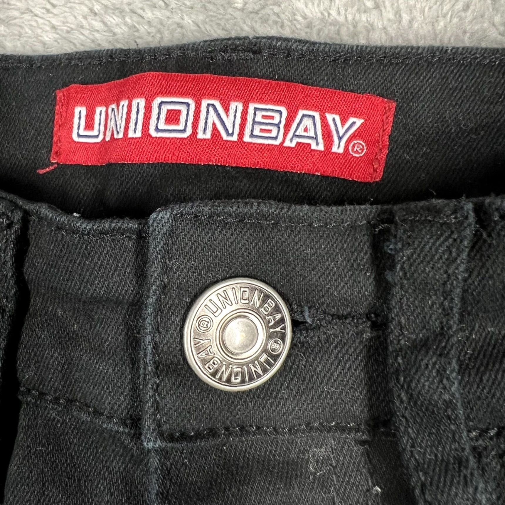 Vintage Union Bay Jeans Women’s Black Skinny Size 0 Cotton Spandex EUC Womens Size 25" / US 0 / IT 36 - 4 Thumbnail