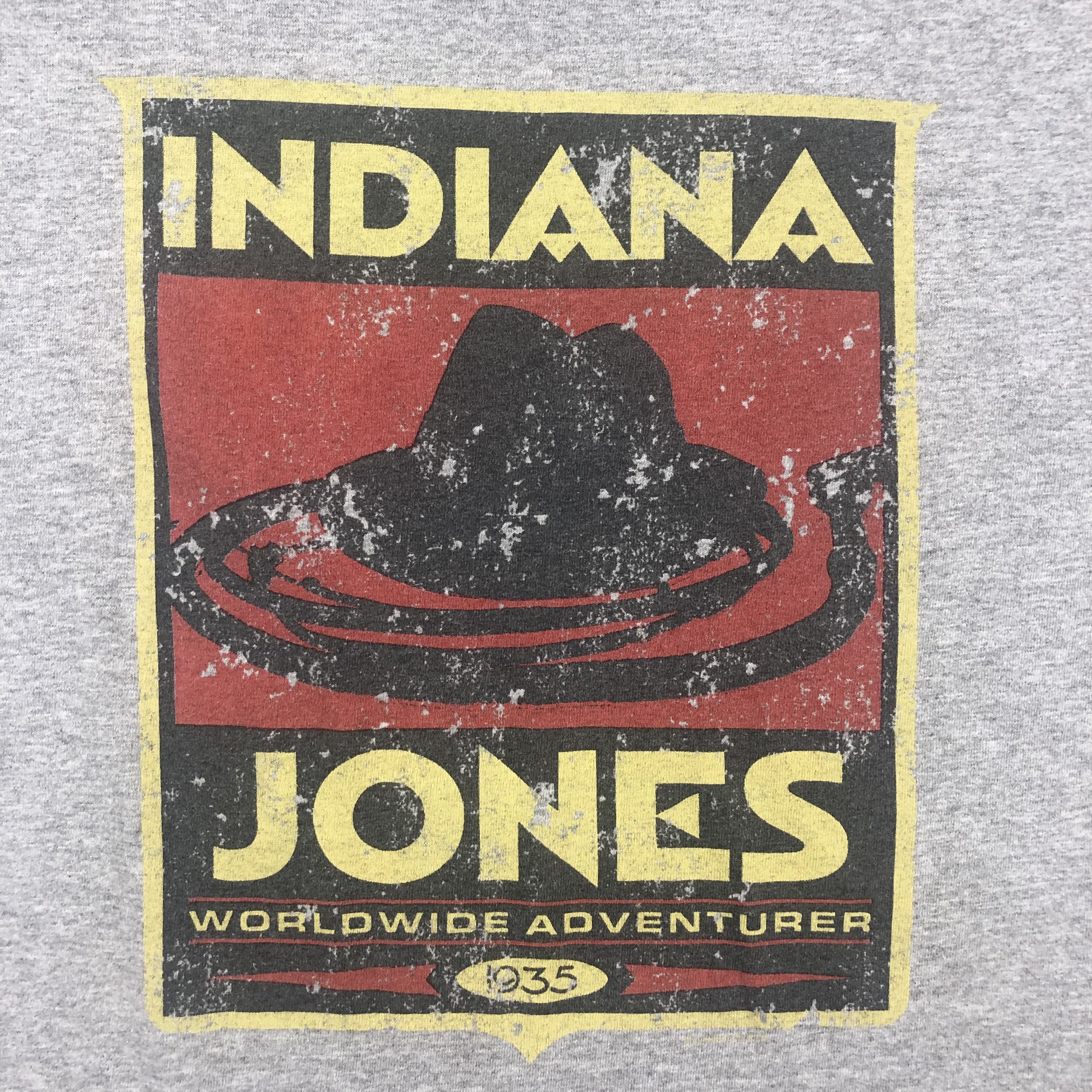 Vintage Vintage Indiana Jones Medium Tshirt - G089 Size US M / EU 48-50 / 2 - 3 Thumbnail