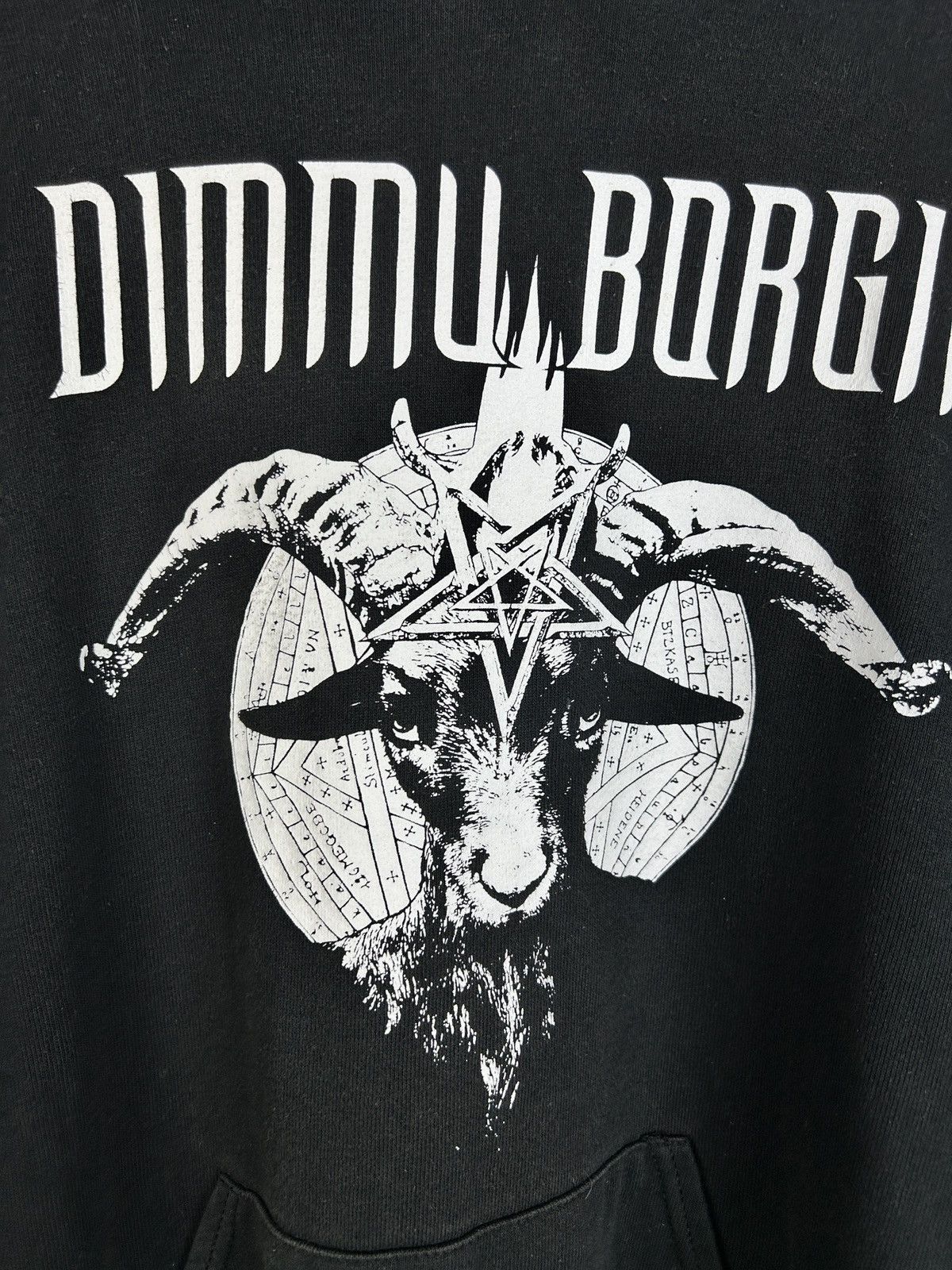 Band Tees 00s Dimmu Borgir In Sorte Diaboli Black Metal Band Hoodie XL Size US XL / EU 56 / 4 - 2 Thumbnail