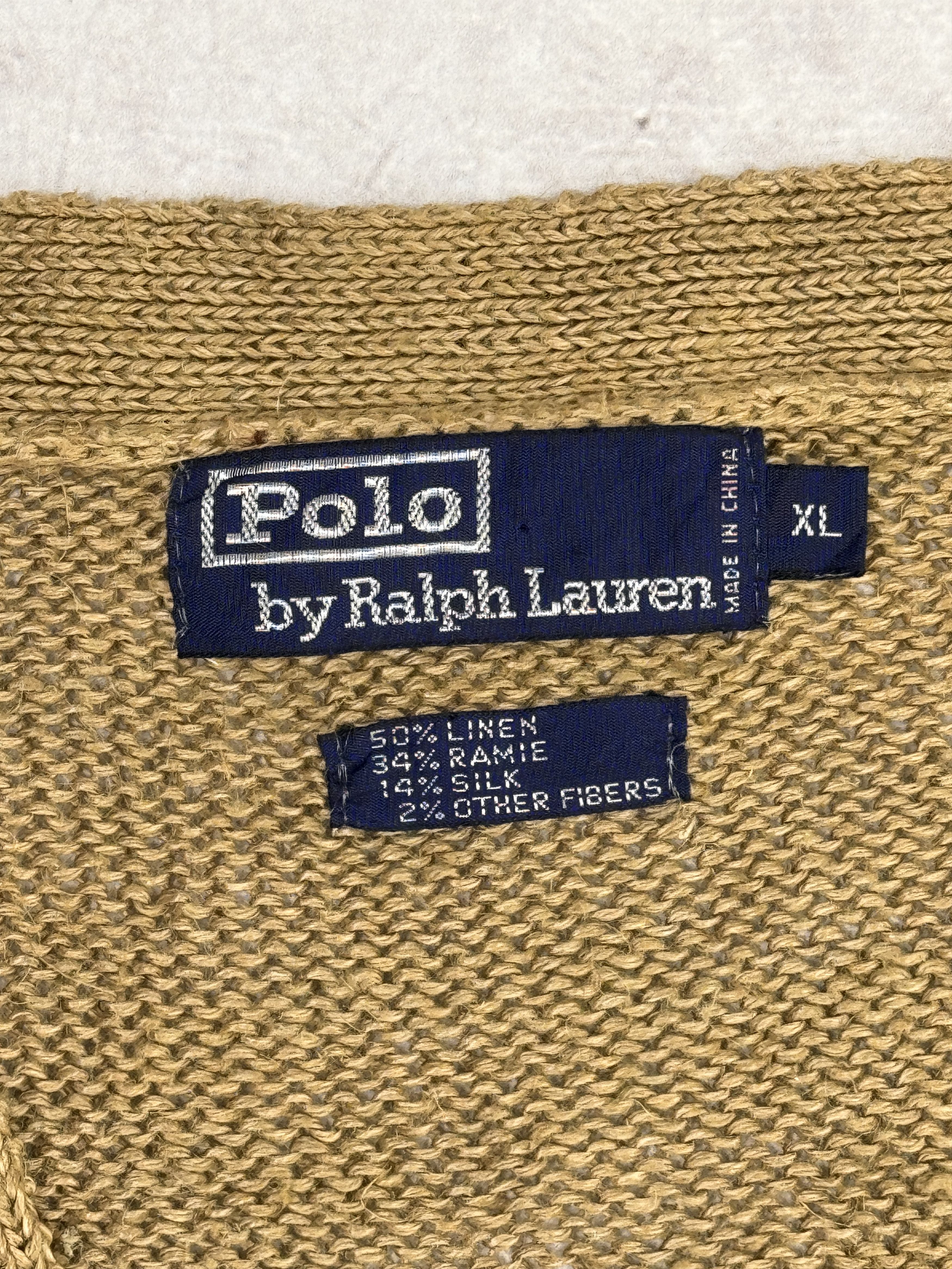 Polo Ralph Lauren × Vintage Vintage Polo Ralph Lauren Cardigan Country Style Aztec Size US XL / EU 56 / 4 - 7 Thumbnail