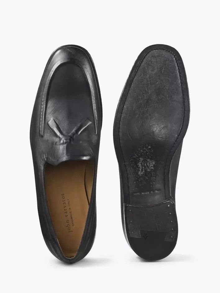 John Varvatos Fleetwood Ghosted Tassle loafer size 10. USA Eu 43 Size US 10 / EU 43 - 2 Thumbnail