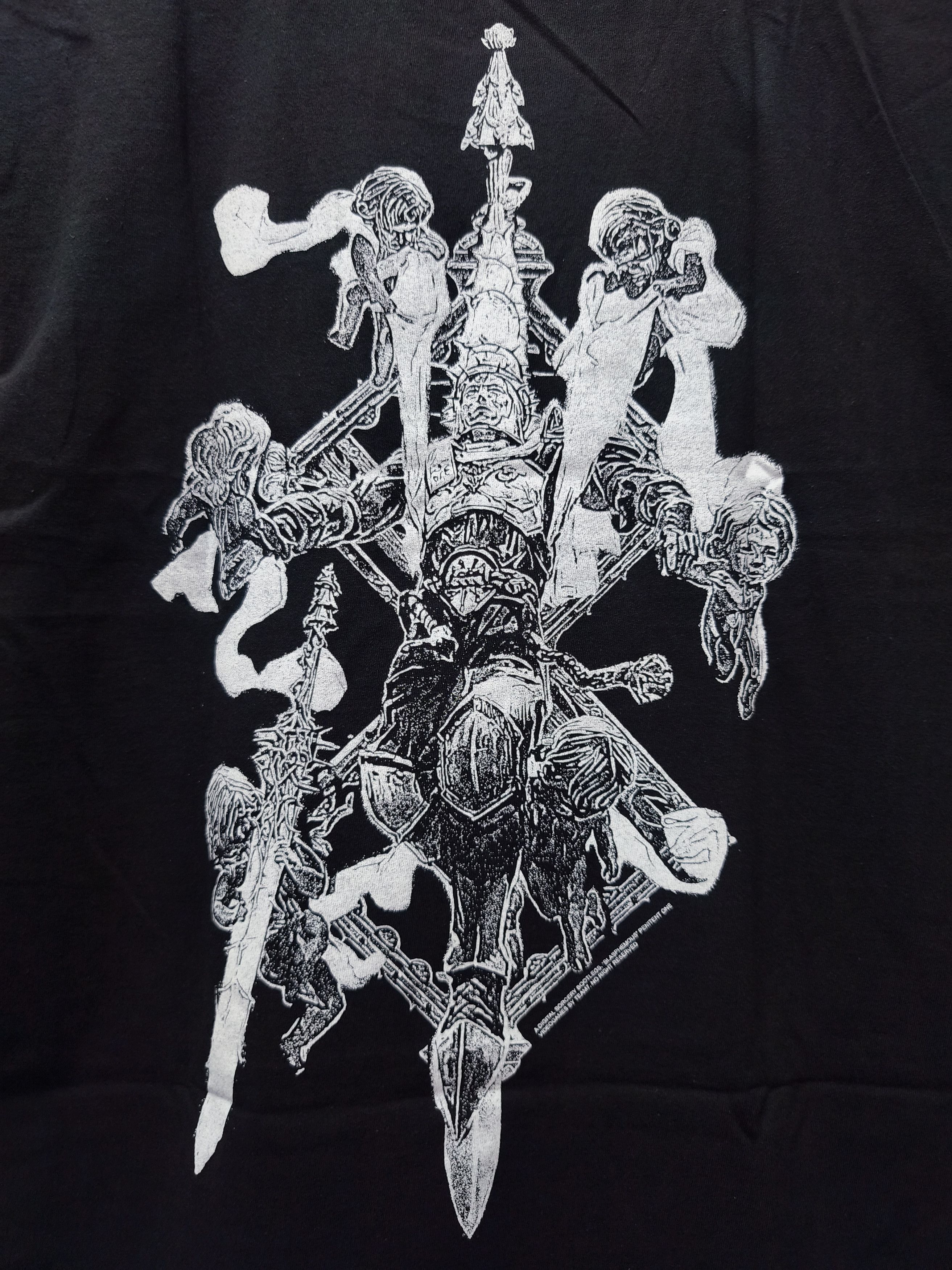 Playstation Blasphemous All Hail The Heavens T-shirt Size US XL / EU 56 / 4 - 10 Thumbnail
