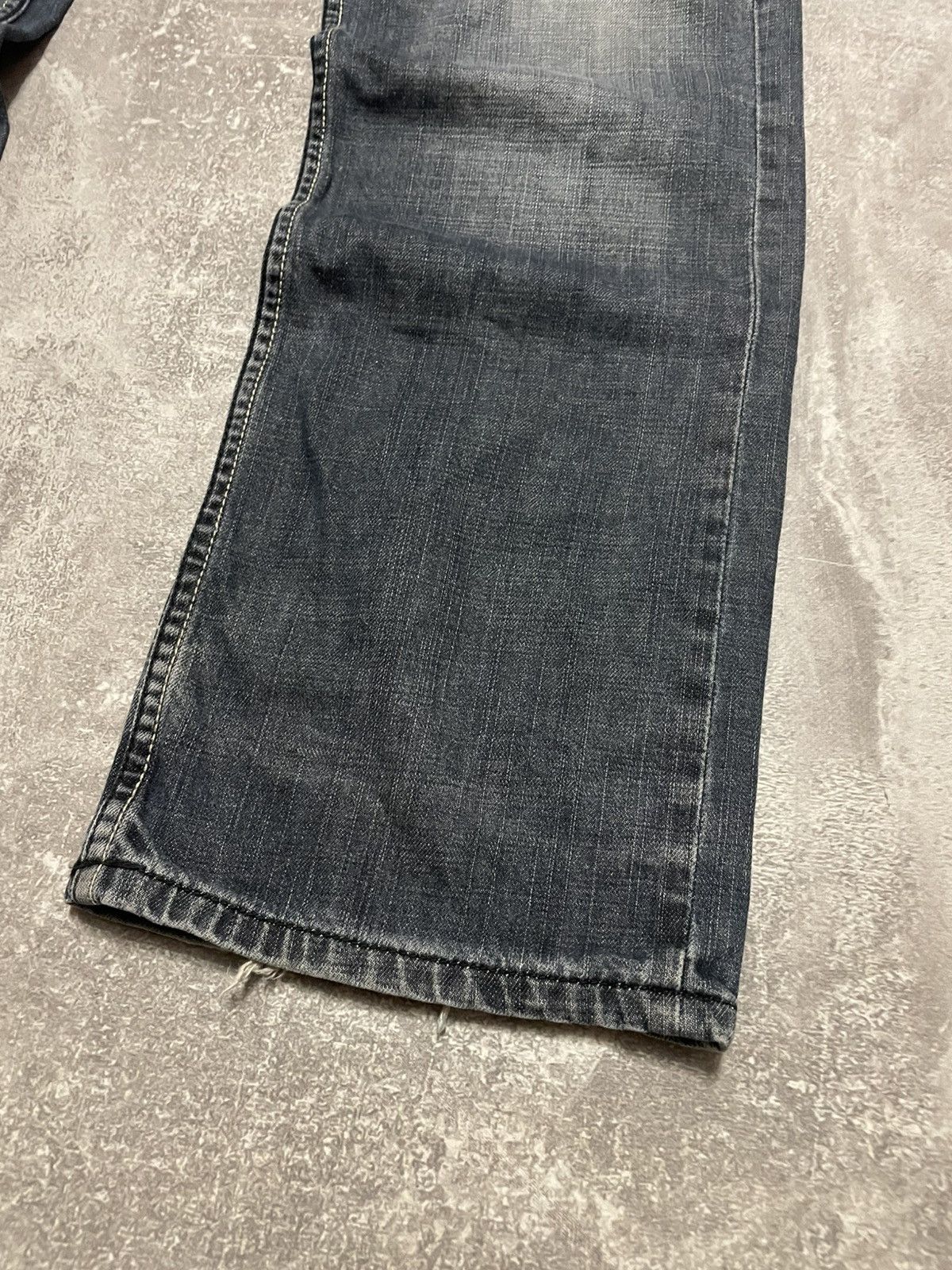 Ecko Unltd. Vintage Ecko Unlimited Buggy Distressed Rap Denim Jeans Size US 34 / EU 50 - 19 Thumbnail