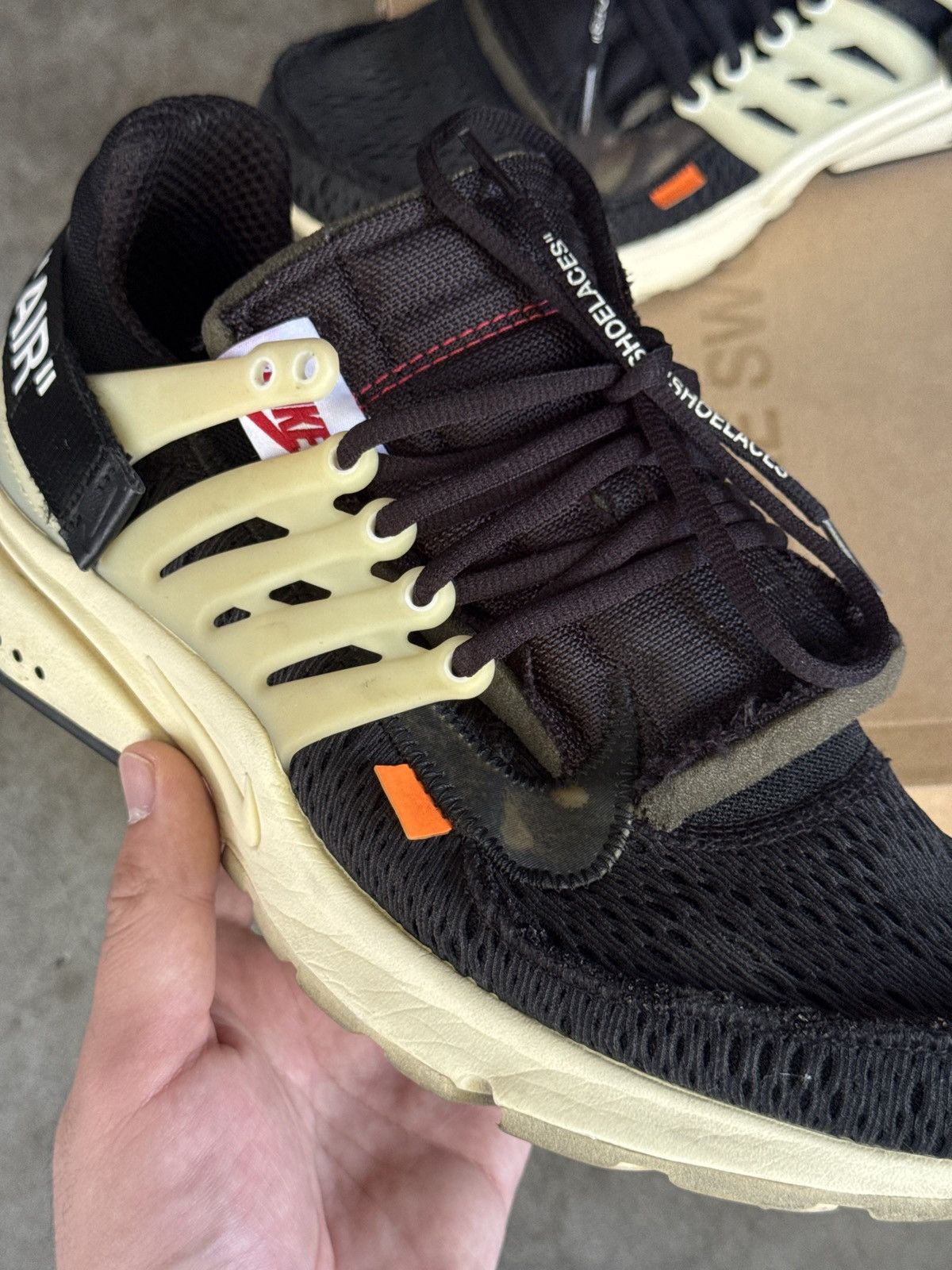 Nike × Off-White 2017 The Ten Off-White Nike Air Presto OG Size 12 Size US 12 / EU 45 - 3 Thumbnail