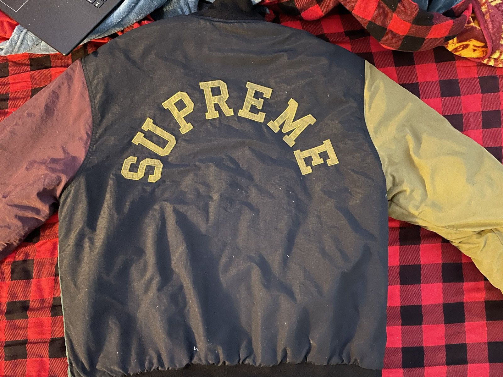Supreme Supreme x champion blocked jacket Size US L / EU 52-54 / 3 - 2 Thumbnail