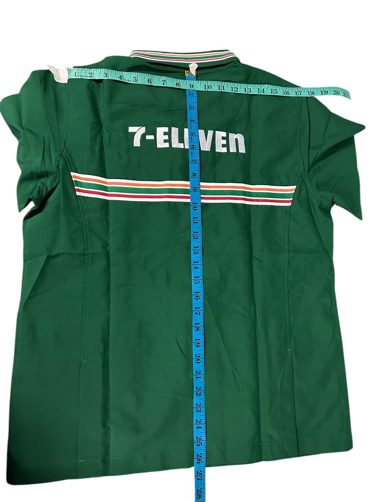 Uniform Wares × Vintage 🔥LAST DROP🔥 7 ELEVEN JAPAN STORE STAFF UNIFORM WORK JACKET Size L / US 10 / IT 46 - 13 Thumbnail