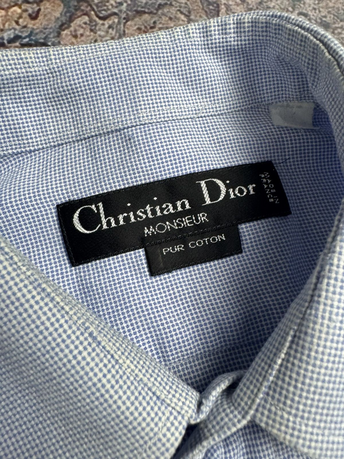 Christian Dior Monsieur Vintage Christian Dior Monsieur Button Up Shirt Y2K Size M Size US M / EU 48-50 / 2 - 9 Thumbnail