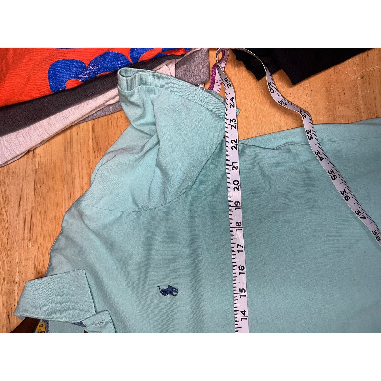 Polo Ralph Lauren Polo Ralph Lauren Polo Shirt Classic Fit Turquoise SS Large Size US L / EU 52-54 / 3 - 10 Thumbnail