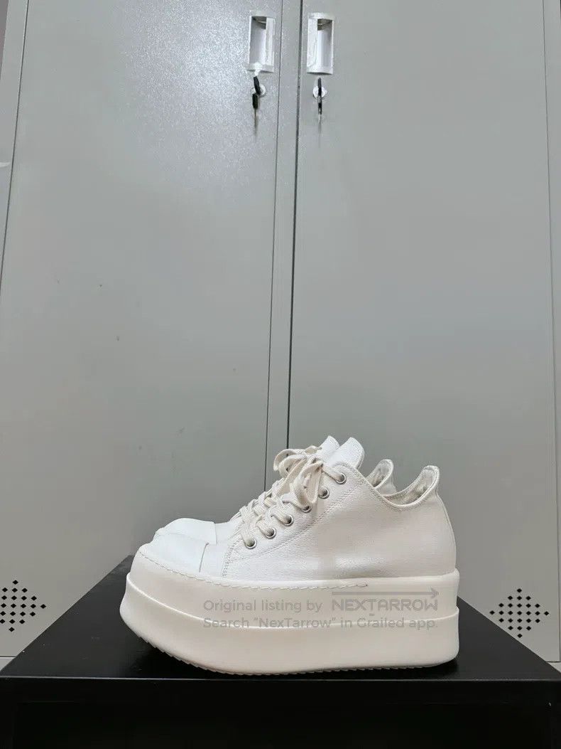 Rick Owens Rick Owens Top-tier thick sole ivory milk Converse Size US 5.5 / EU 38 - 4 Thumbnail