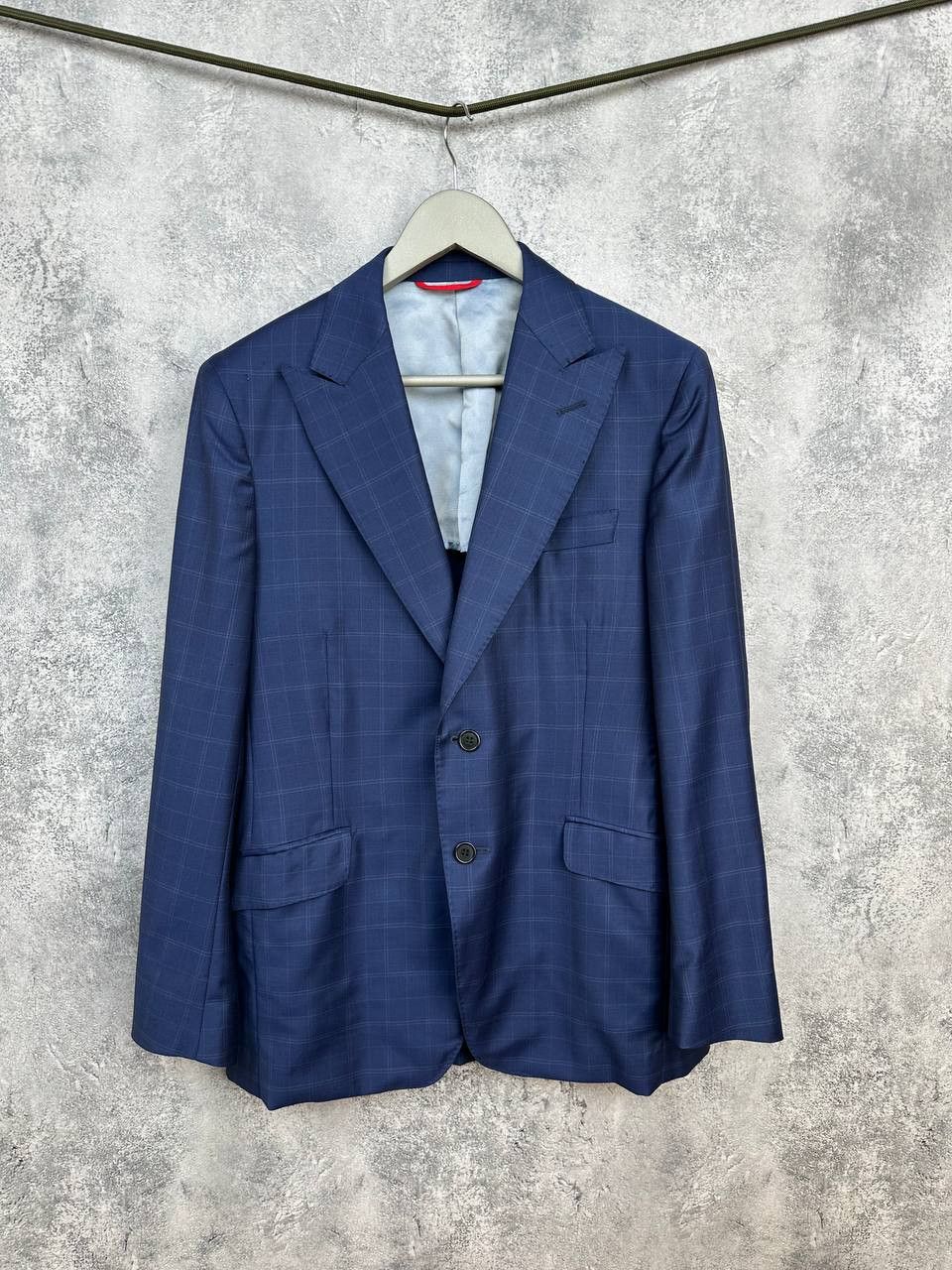 Ermenegildo Zegna RRP 3300€ Nurevo Su Misura Ermenegildo Zegna Trofeo Check Size 52R - 1 Thumbnail