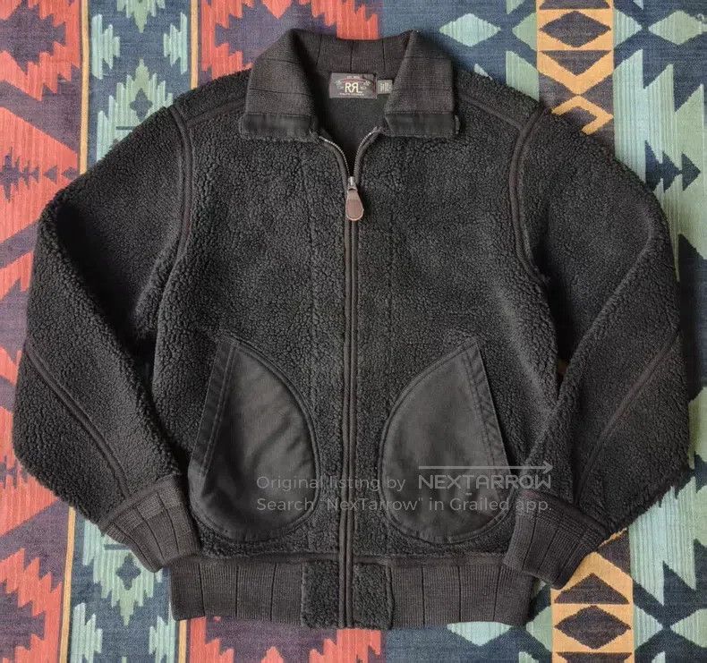 RRL Ralph Lauren RRL Ralph Lauren Wool-mixed fluffy coat Size US S / EU 44-46 / 1 - 1 Thumbnail