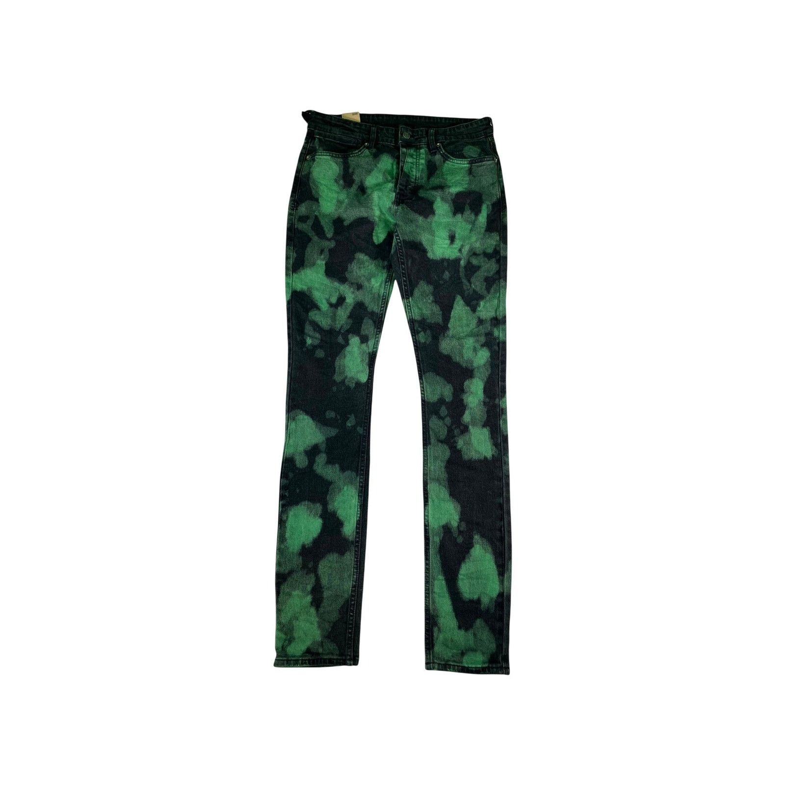 Ksubi Ksubi "Van Winkle" Black & Green Jeans Size US 32 / EU 48 - 1 Thumbnail