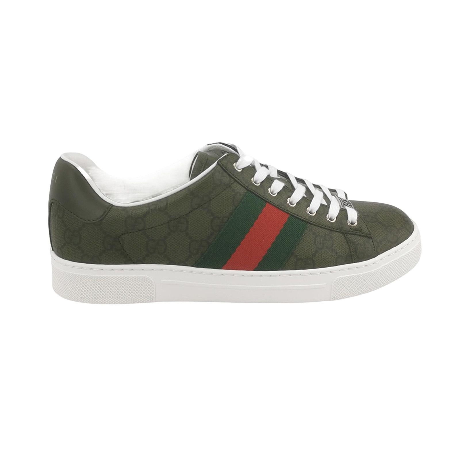 Gucci Gucci GG Supreme Web Ace Sneakers Size EU 40.5 Size US 7 / EU 40 - 1 Thumbnail