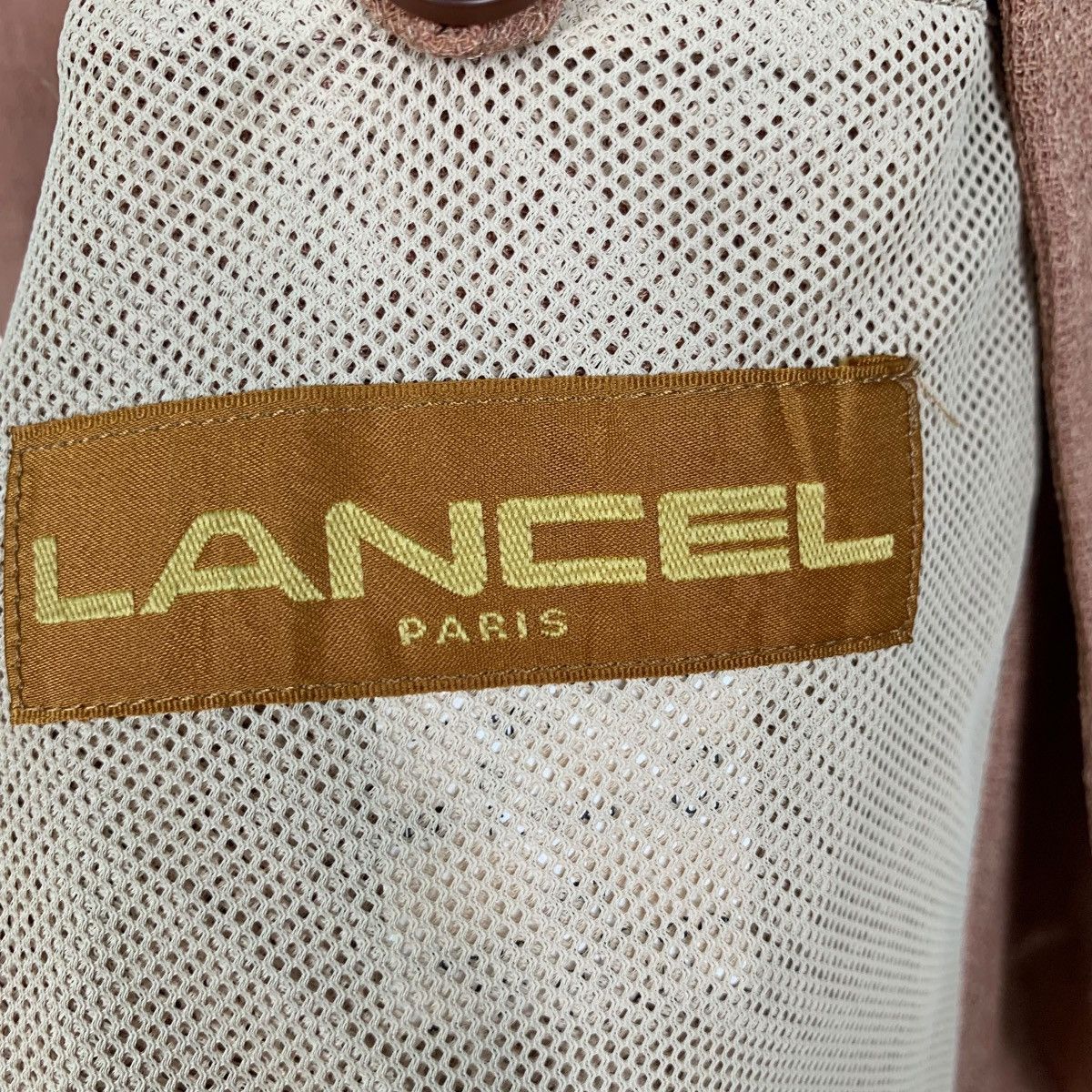 Lancel Vintage 90’s LANCEL Knitted Button Bomber Jacket #2862-C129 Size US L / EU 52-54 / 3 - 14 Thumbnail