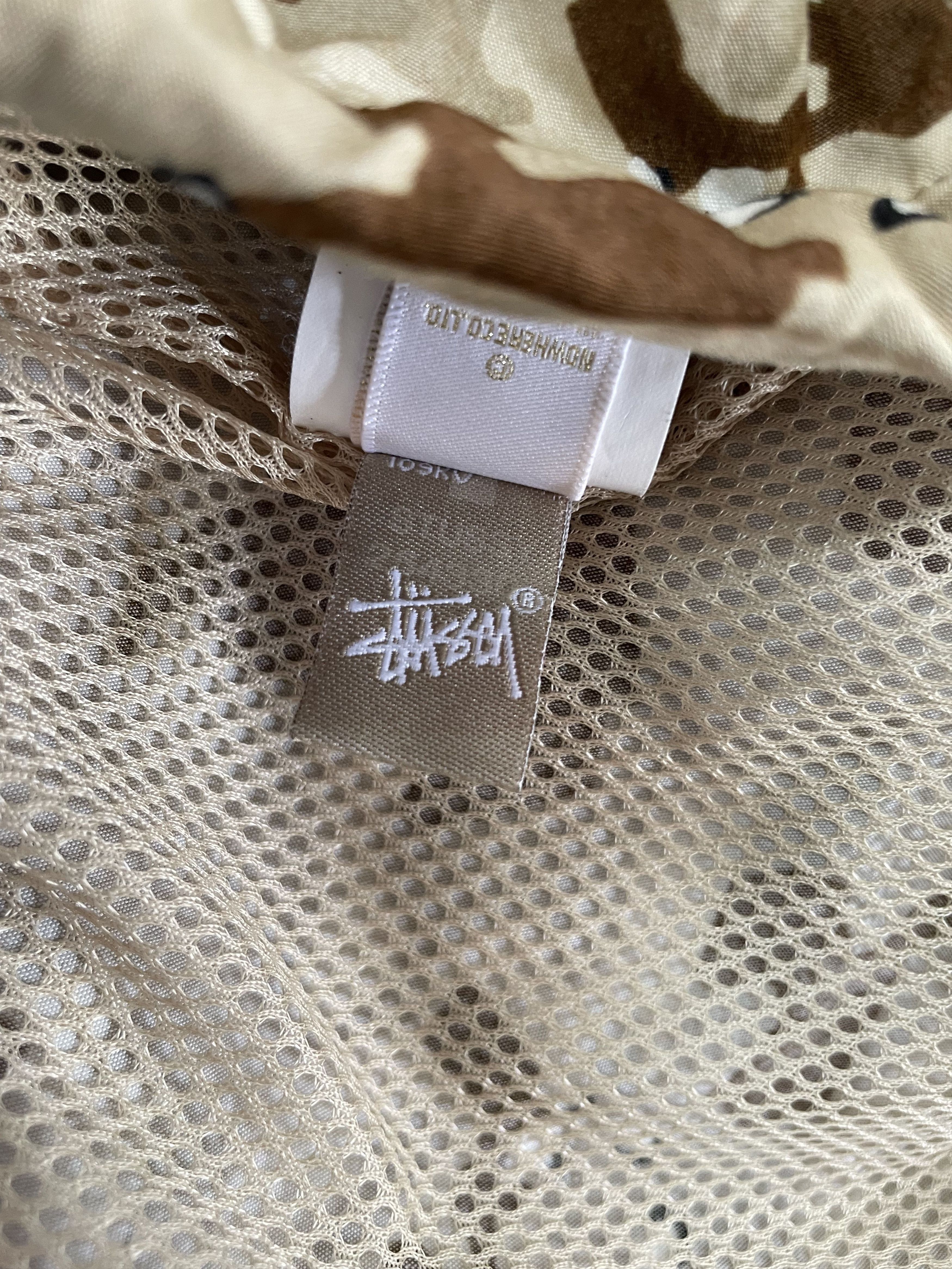 Bape × Stussy BAPE Ill Collaboration Desert Camo Rain Jacket Size US M / EU 48-50 / 2 - 16 Thumbnail