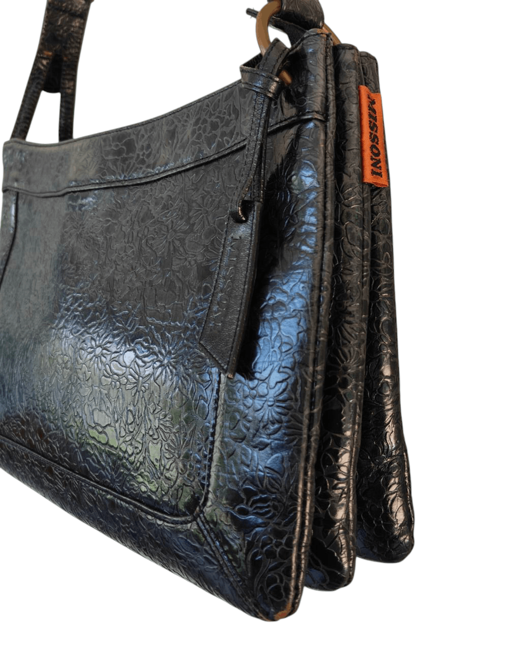 Missoni Italy Leather Handbag