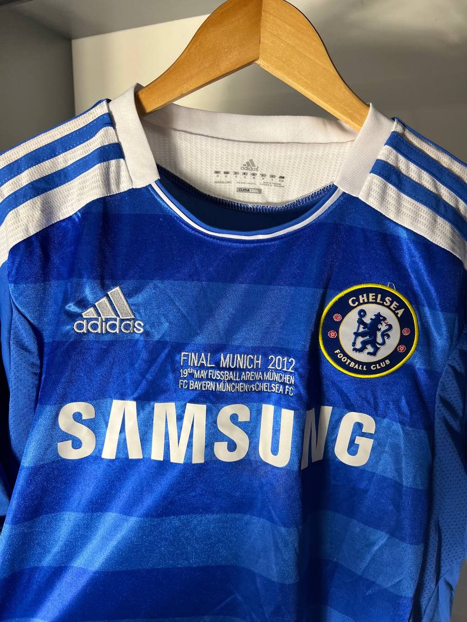 Vintage VERY RARE ADIDAS FC CHELSEA LONDON ENGLAND SOCCER JERSEY Y2K Size US M / EU 48-50 / 2 - 5 Thumbnail