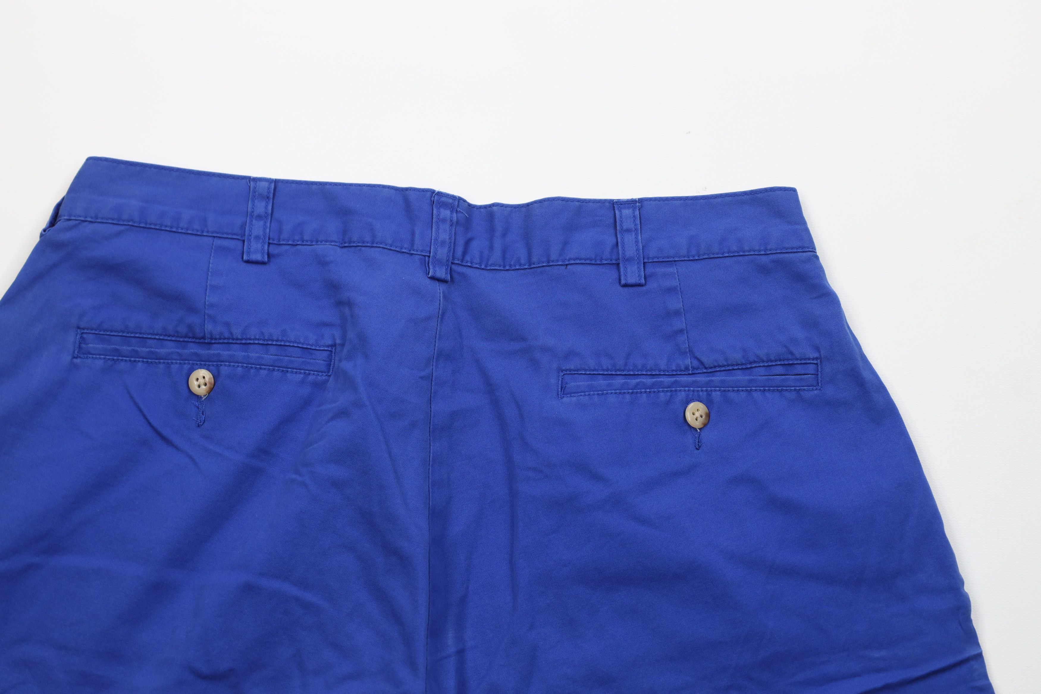 Polo Ralph Lauren Vintage 90s Ralph Lauren Above Knee Chino Shorts Royal Size US 34 / EU 50 - 9 Thumbnail
