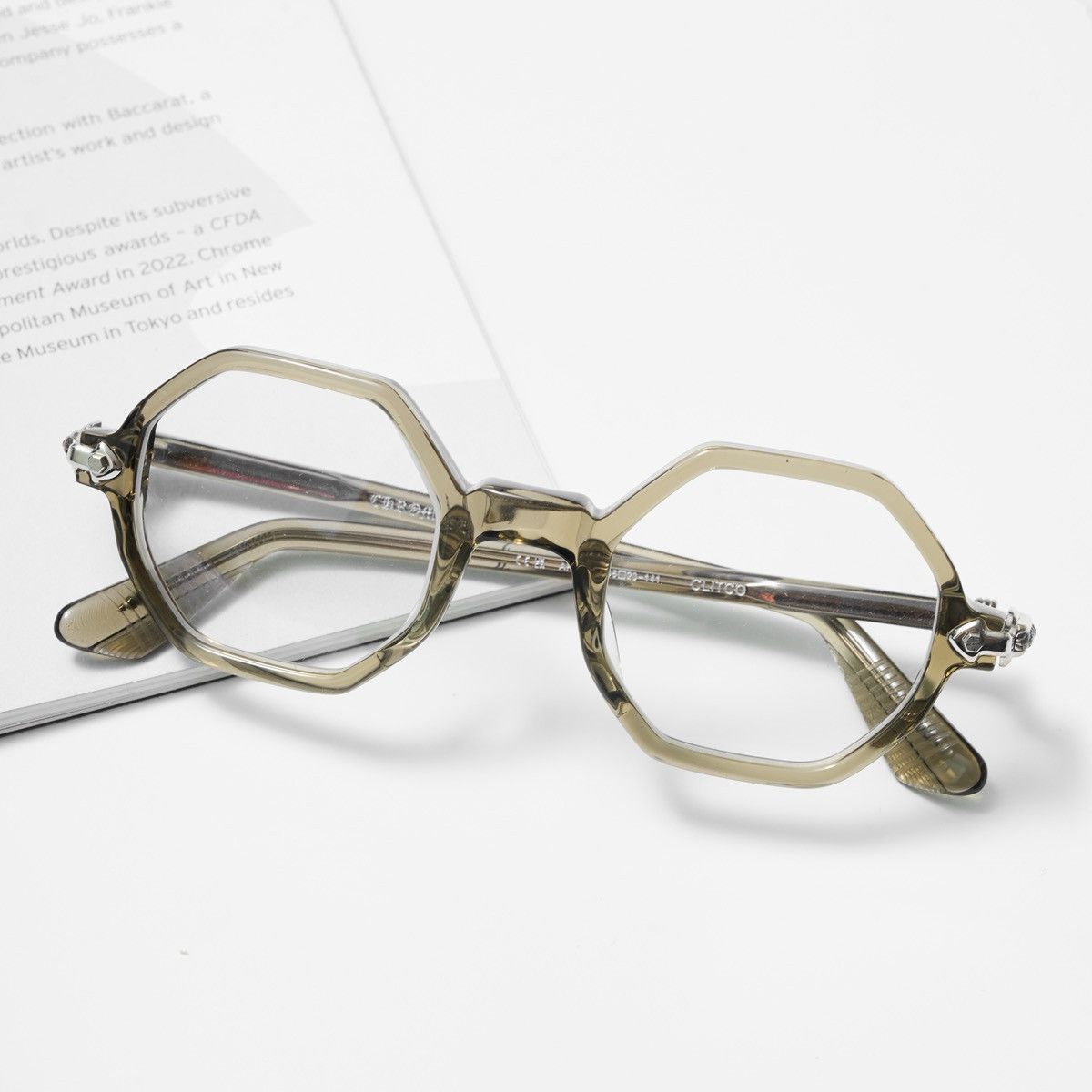 Chrome Hearts CHROME HEARTS CLITCO ARMY GLASSES Size ONE SIZE - 6 Thumbnail
