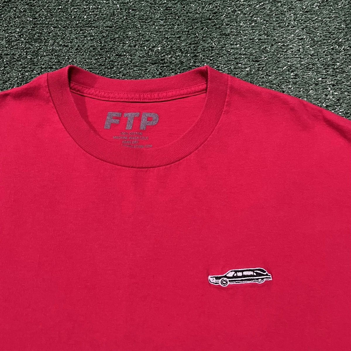 Fuck The Population FTP “Hearse Rental” T-Shirt (Red) Size US L / EU 52-54 / 3 - 4 Thumbnail