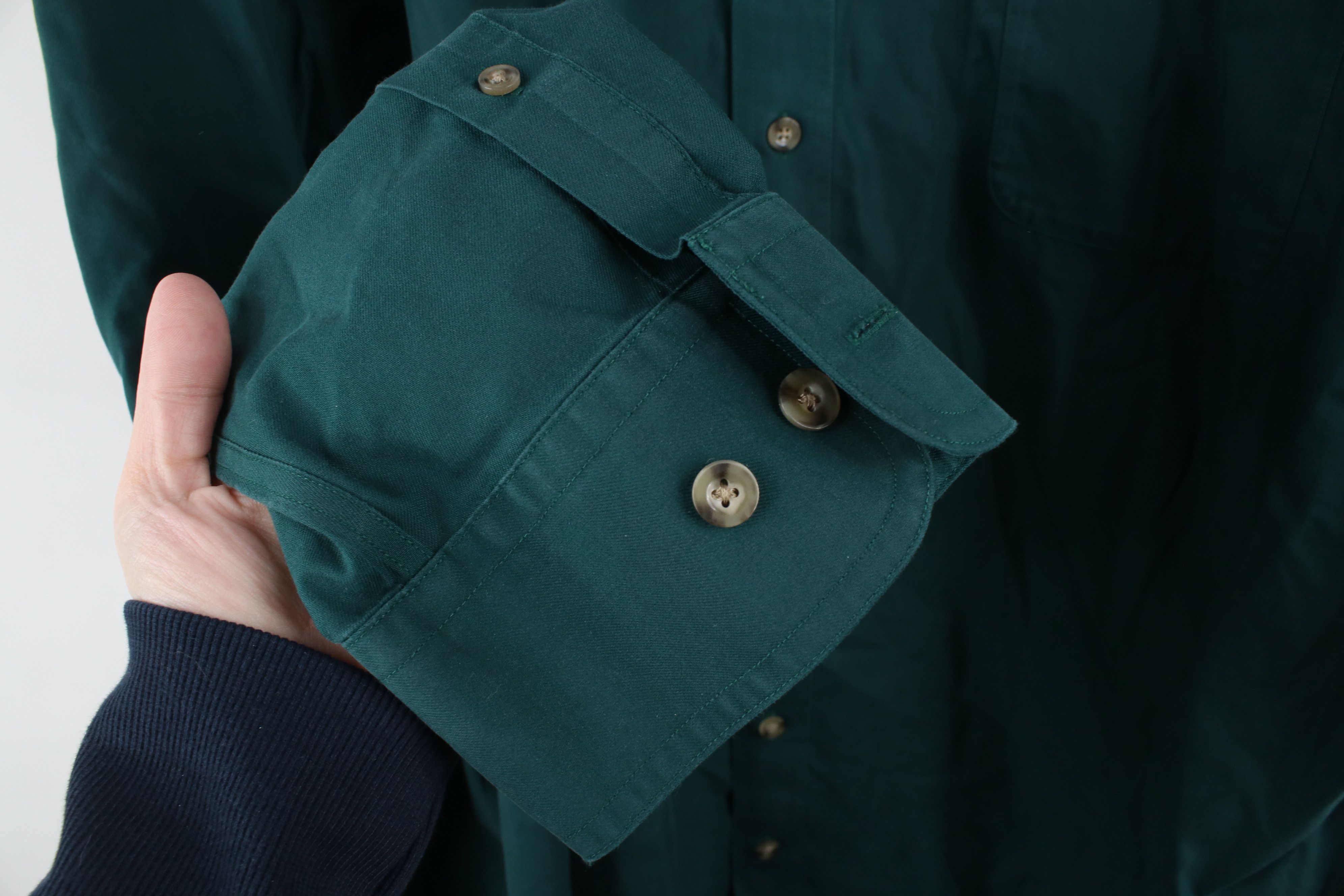 Cabelas × Vintage Vintage Cabelas Long Sleeve Collared Button Down Shirt Green Size US XXL / EU 58 / 5 - 6 Thumbnail