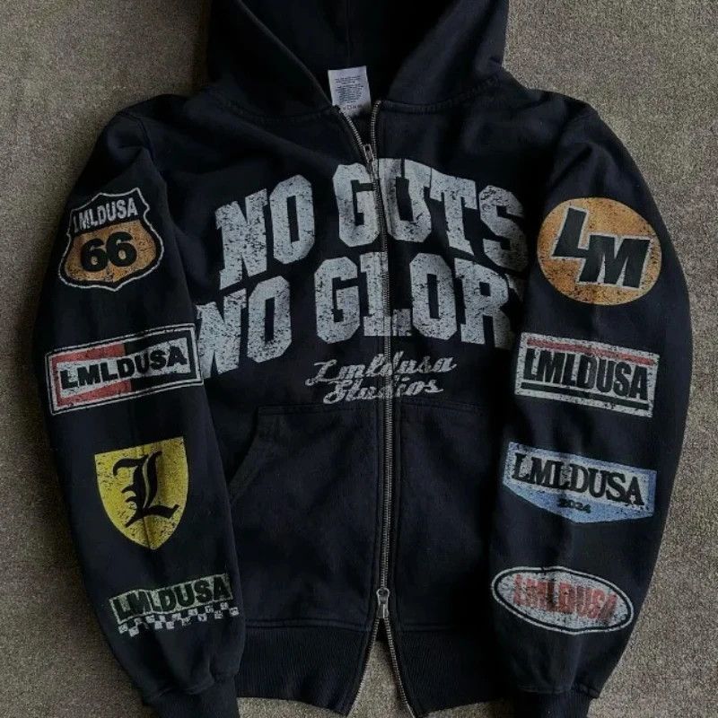Other Motorcycle Style Hoodie Size US XL / EU 56 / 4 - 5 Thumbnail